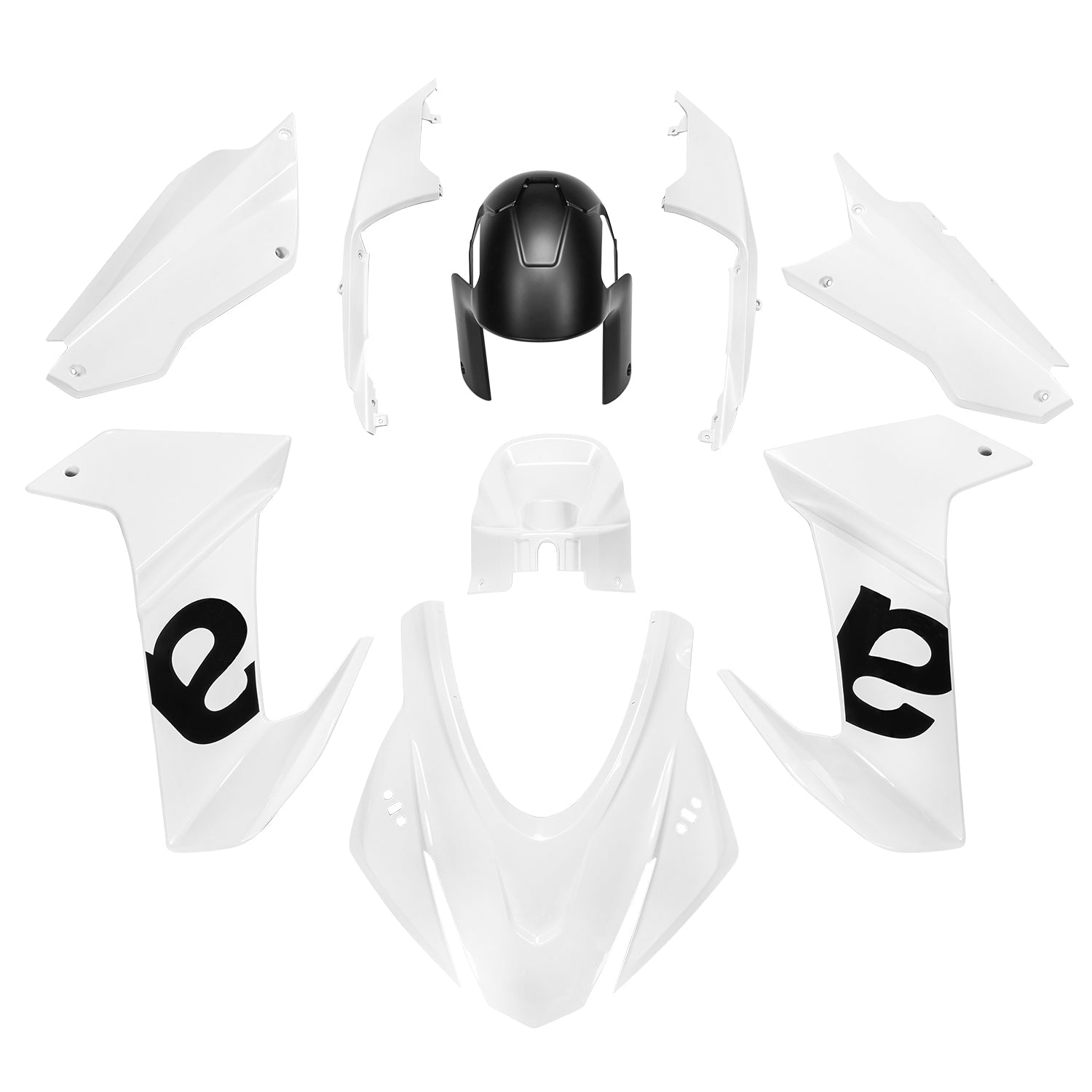 2020-2024 Aprilia RS 660 Injection ABS Plastic Bodywork Fairing Kit 07#