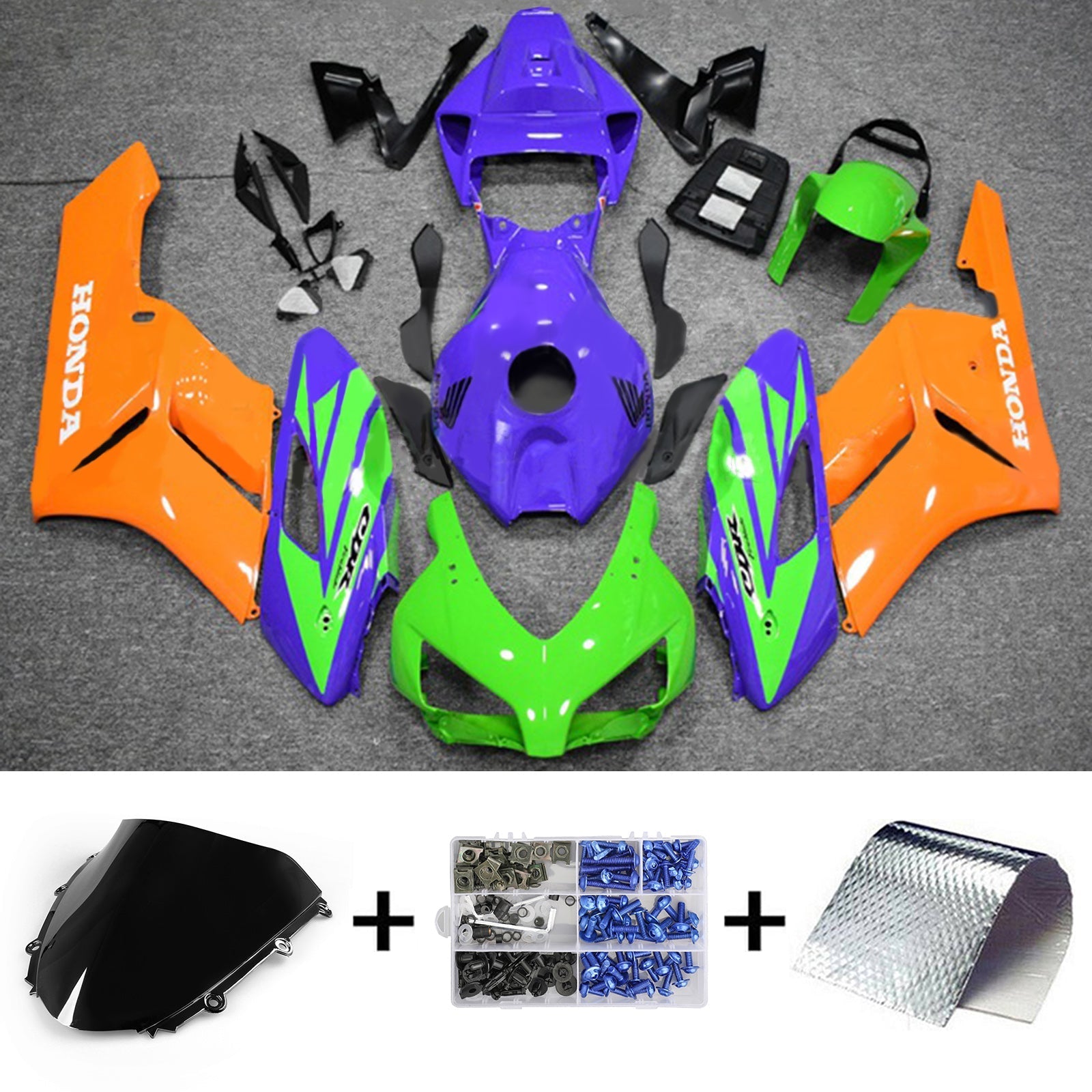 2004-2005 Honda CBR1000RR Fairing Kit Bodywork Plastic ABS