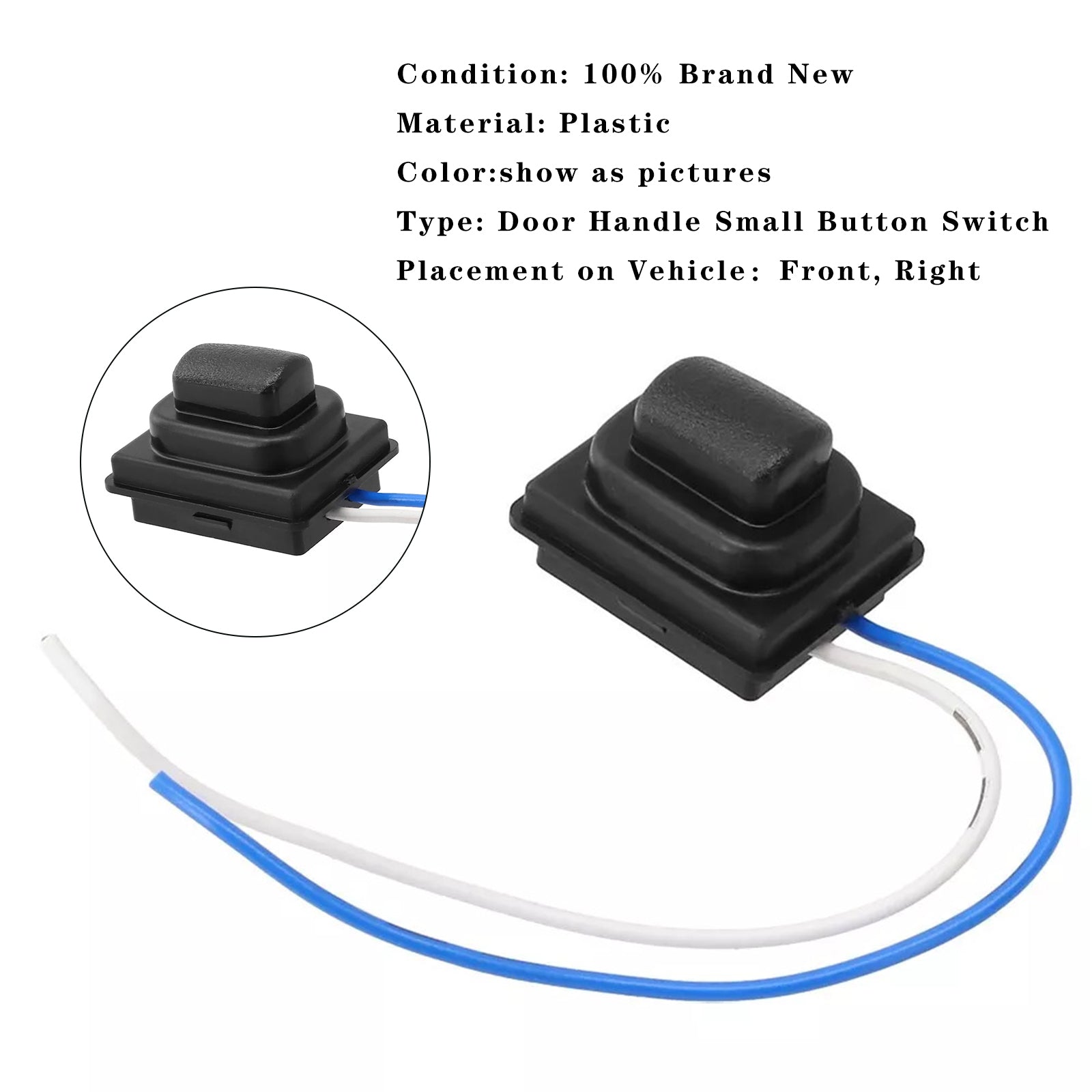 2016-2021 KIA NIRO Front Right Door Handle Small Button Switch 82661-G5000