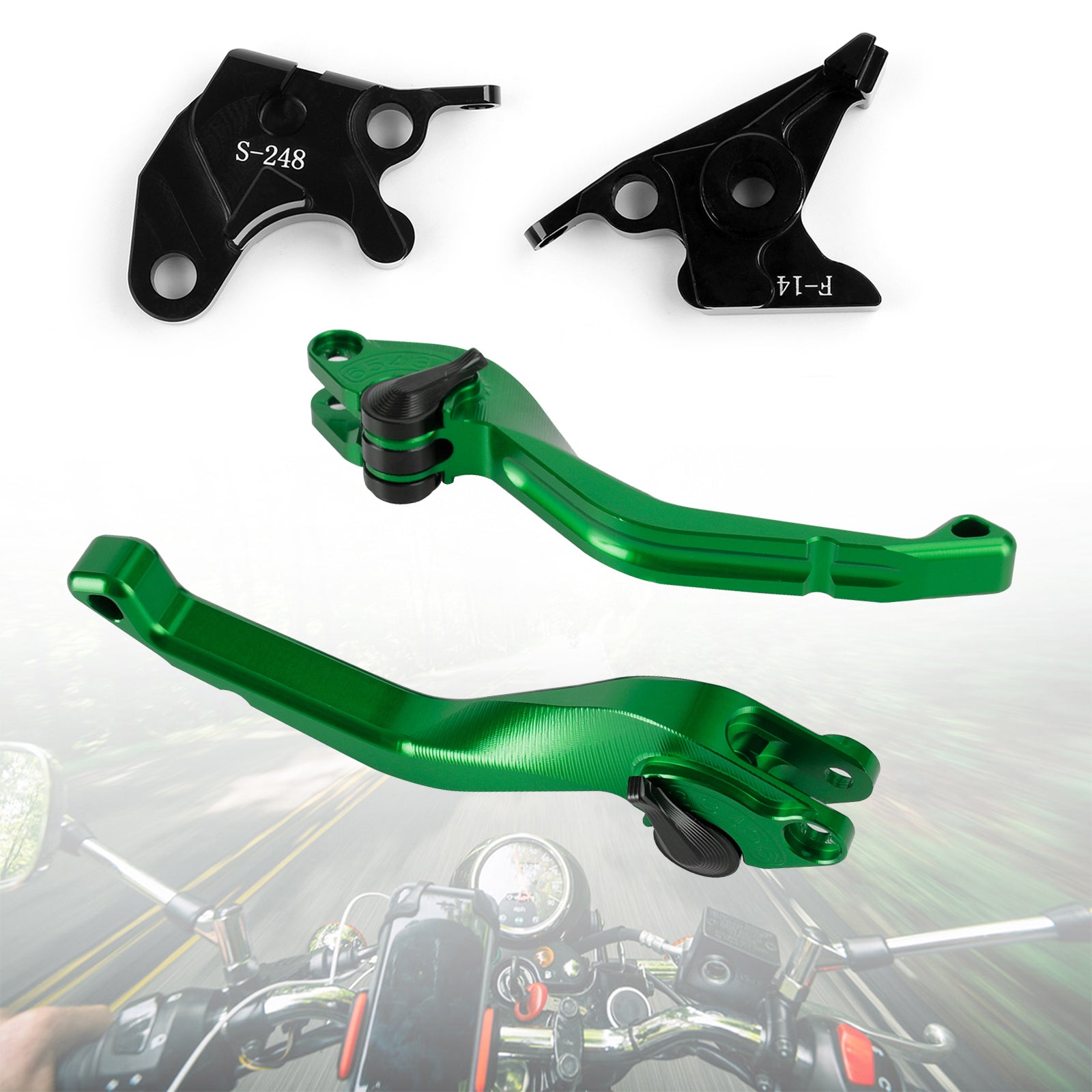Suzuki GSXR600 750 1000 DL650 GSR600 CNC Short Clutch Brake Lever
