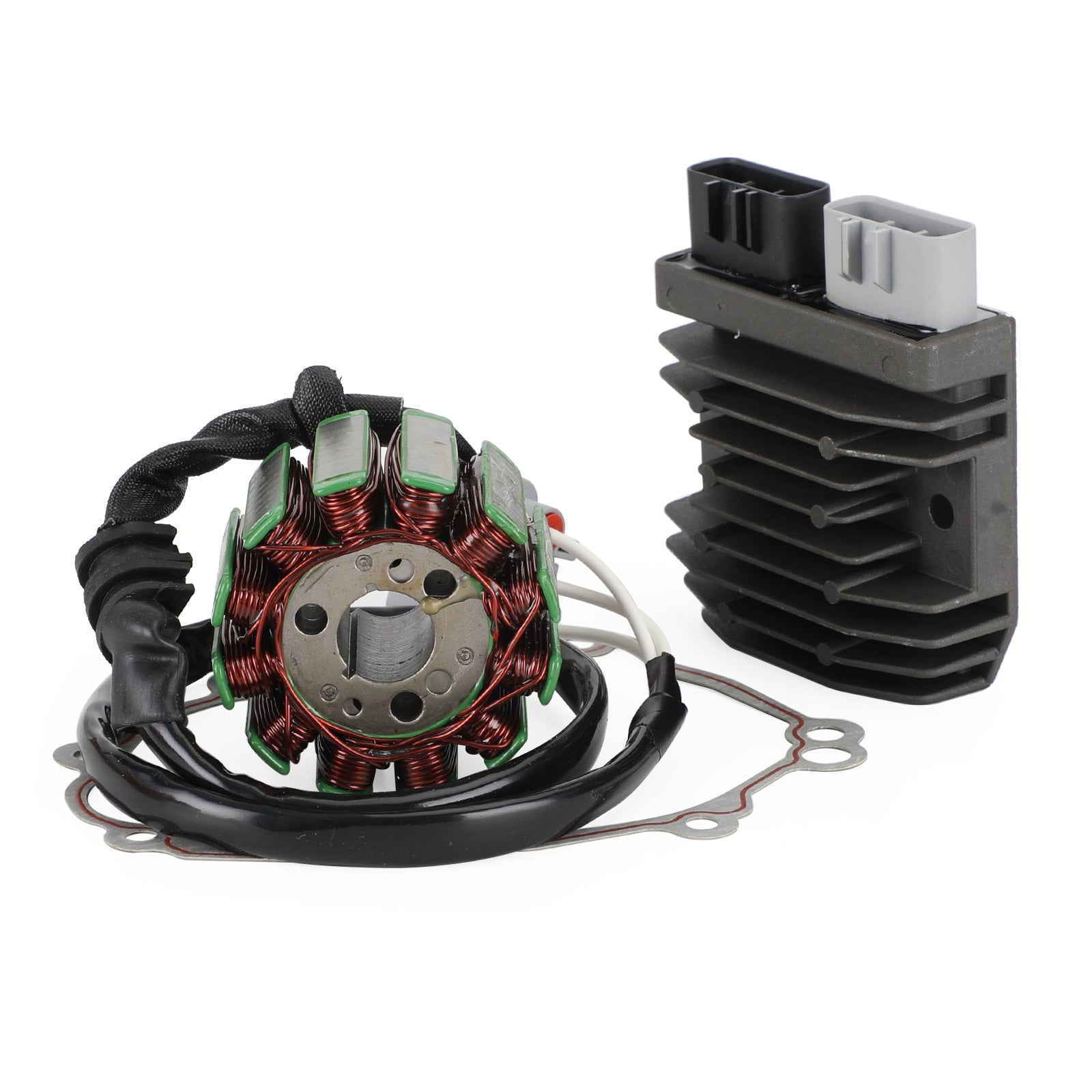 2008-2012 Yamaha FZ1 FZ1-NA FAZER Naked ABS Magneto Stator+ Regulator+Gasket 5VY-81410-00