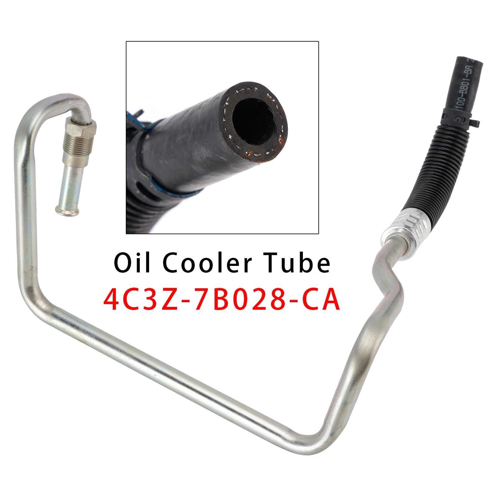 2004 For Ford Excursion Transmission Oil Cooler Tube 4C3Z-7B028-CA