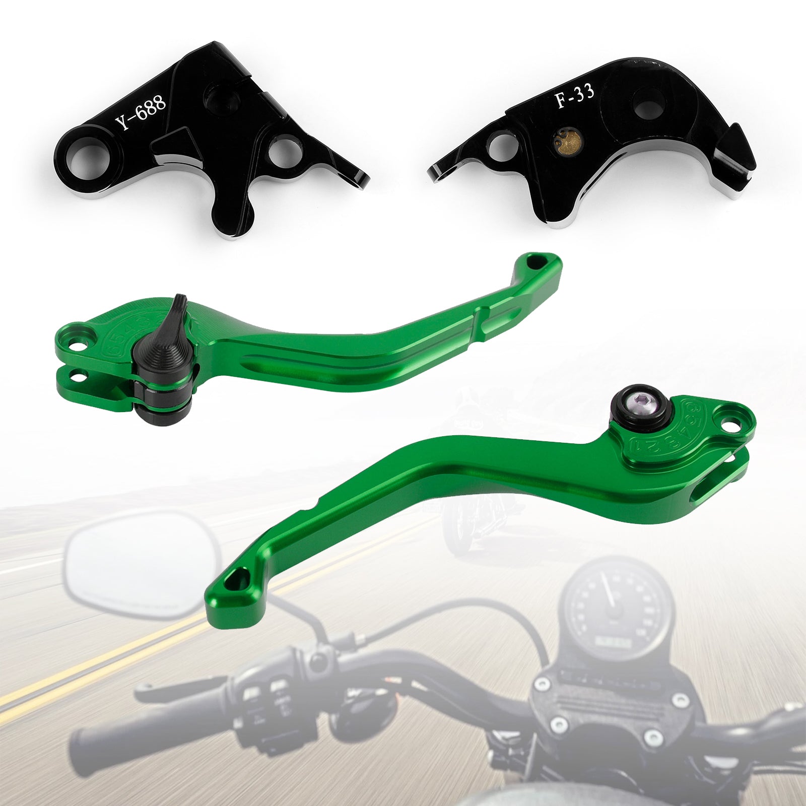 Honda CBR600RR 07-17 CBR1000RR 08-16 CNC Short Clutch Brake Lever