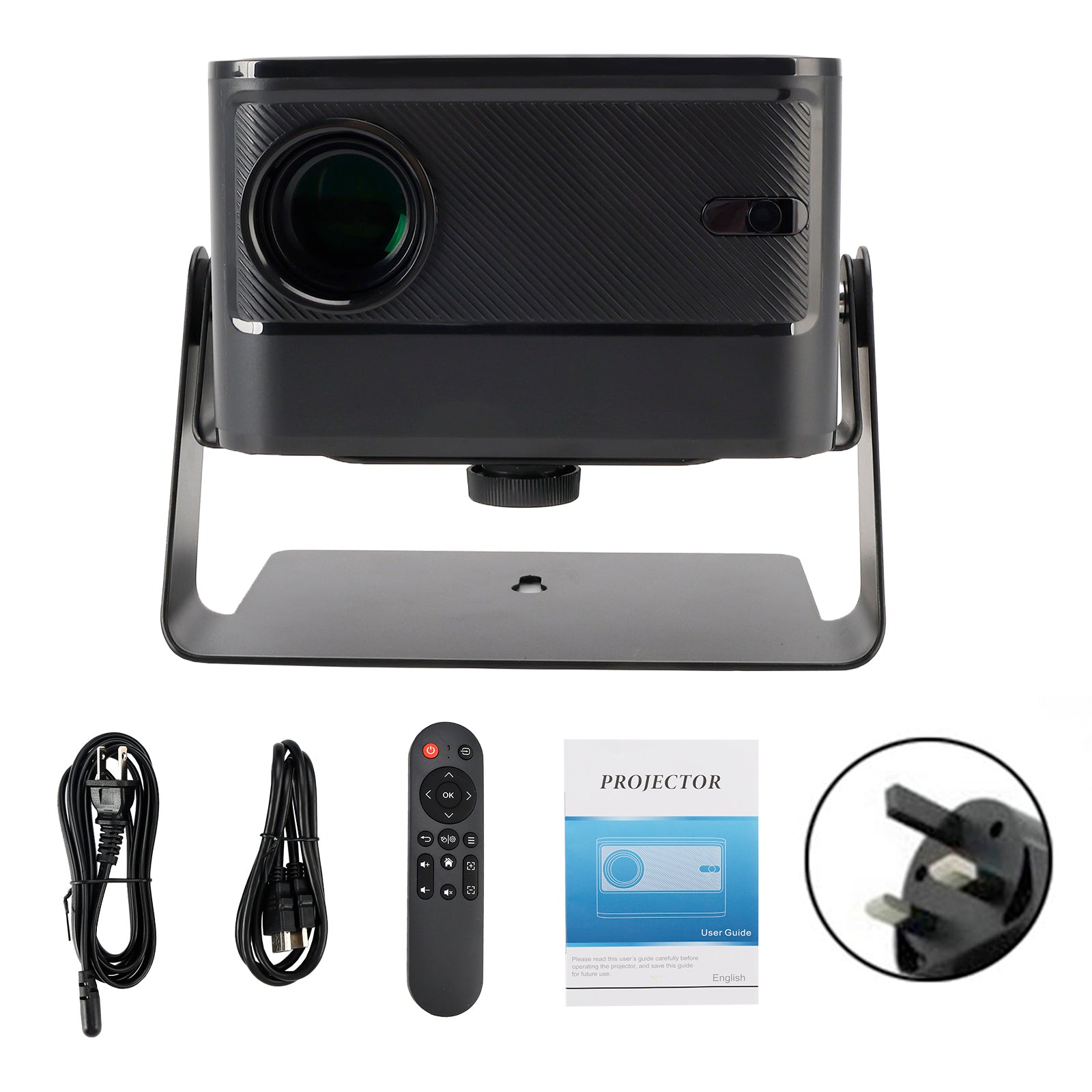 4K Projector Smart Android Projector Electric Focus Dual Frequency Projector UK