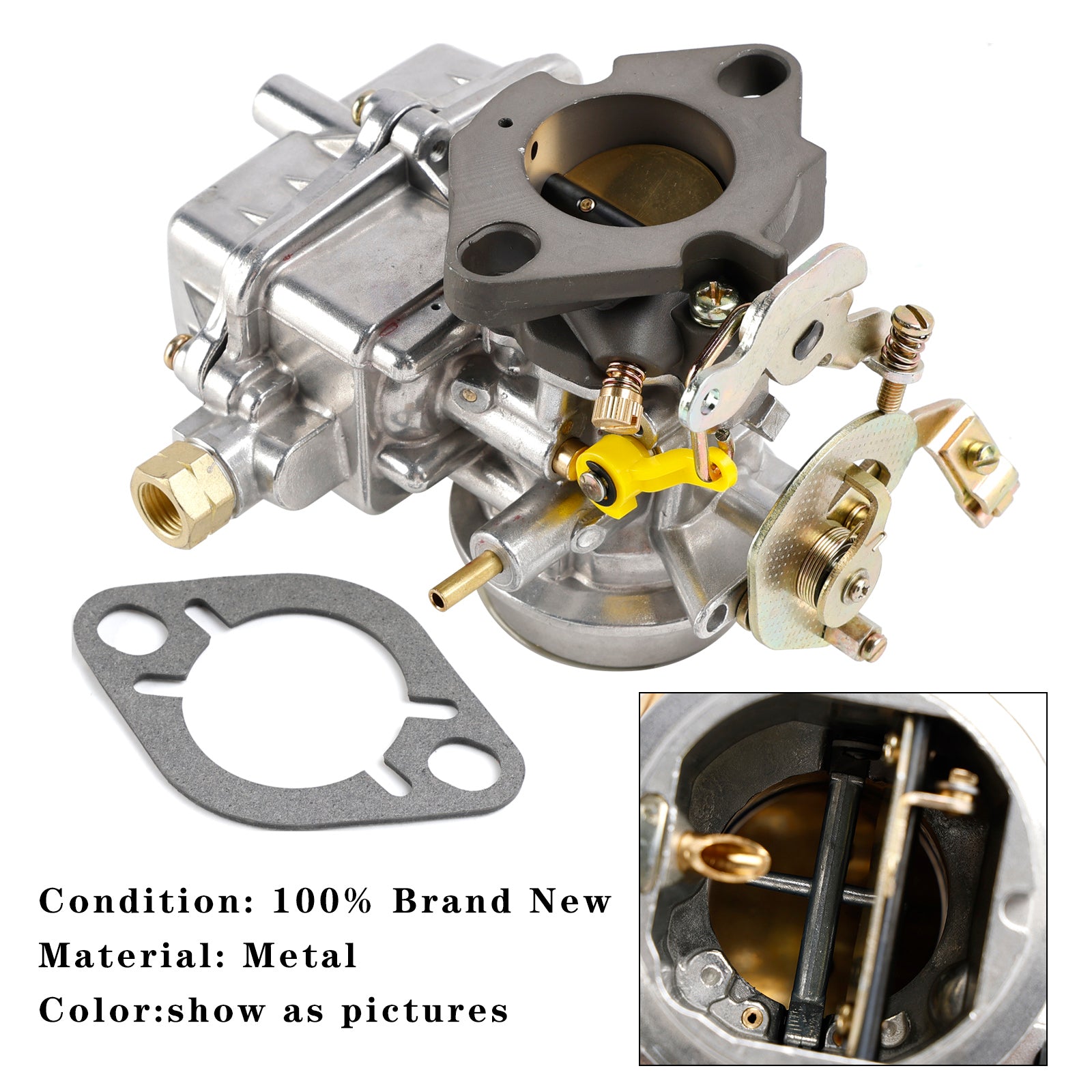 Ford 144 170 200 223 6cyl Carburetor 57-62 For Holley 1904 Carby 1 Barrel V0XYBZ LDH138