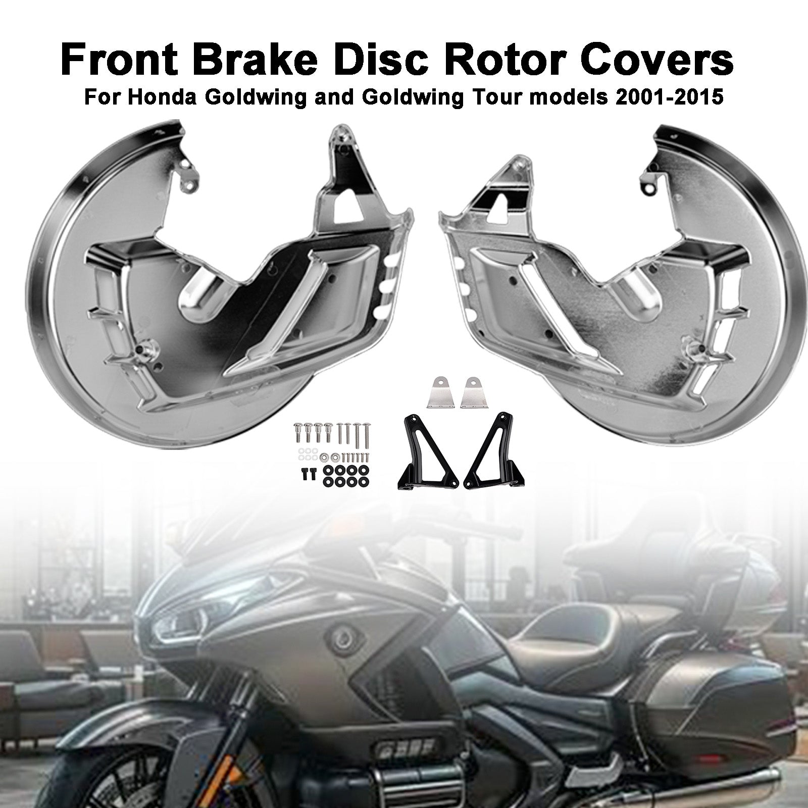 2013-2015 For Honda F6B Front Brake Disc Rotor Covers