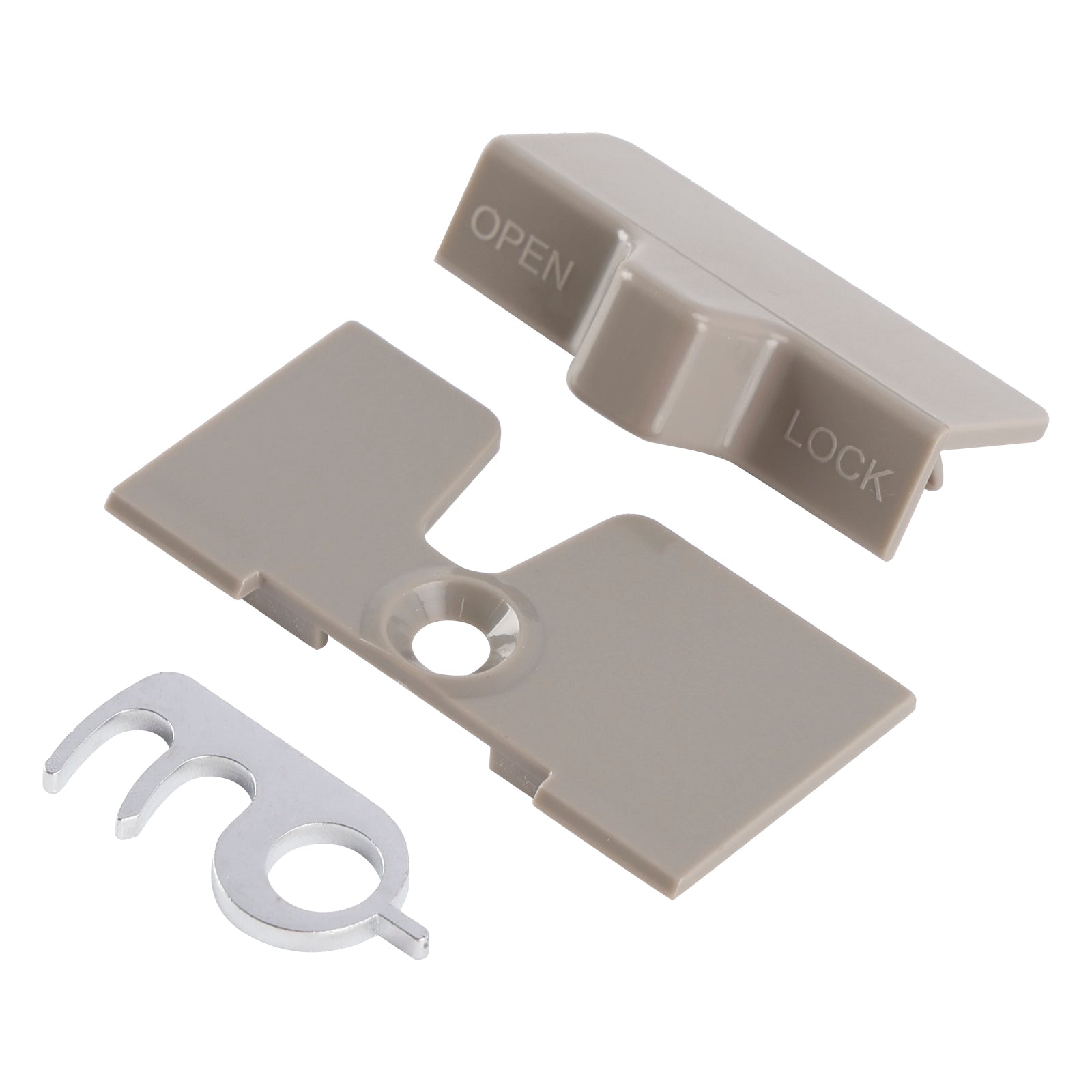 dometic Fridge door catch/lock + backing plate caravan/motorhome RV