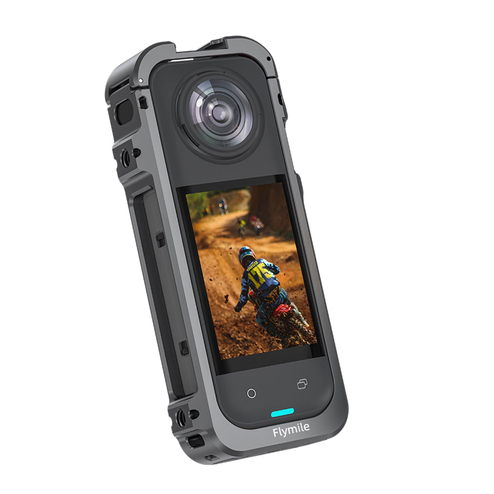 Utility Frame Case Cage for Insta360 X5 Protective Case Silicone Lens Cap Guard