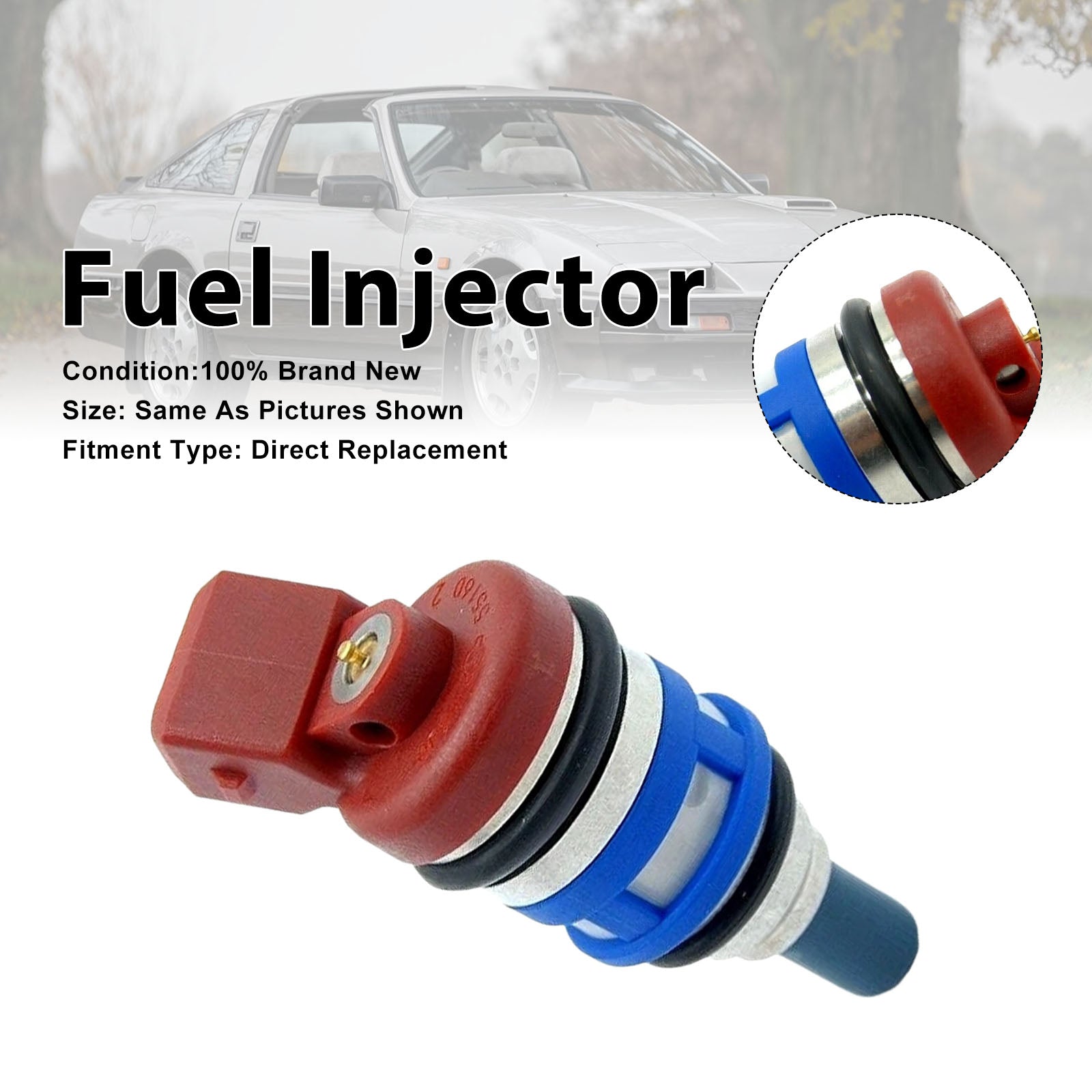 1Pcs Fuel Injector For Nissan 300ZX 1984-1990 Maxima 1988-1994 16600-15V02