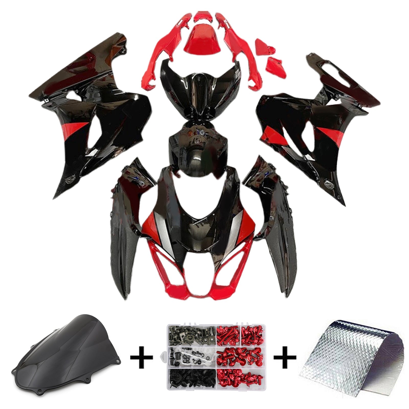 2017-2025 Suzuki GSXR1000 K17 Injection Fairing Kit Bodywork Plastic ABS #101