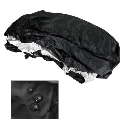 Universal Waterproof Duty Boat Cover 14-16Ft Black For Fishing Boat Shelter