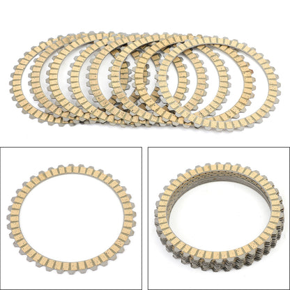 Sportster XL883 XL1200 Softail Dyna Clutch Friction Plate Kit Set