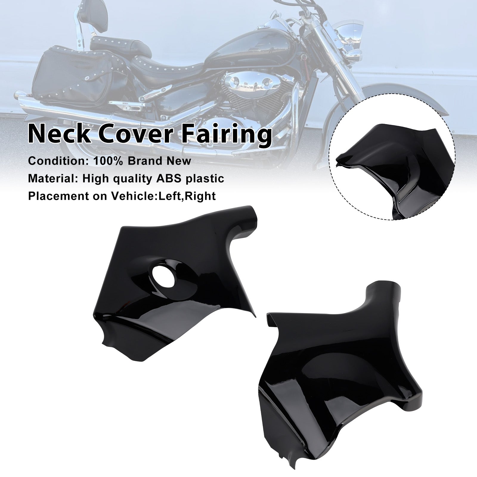 Neck Cover Fairing For Suzuki Boulevard C50 C50T Volusia VL800 VL400