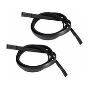 2008-2021 Toyota SEQUOIA 2PCS Roof Drip Molding Trim Left & Right Side Rubber