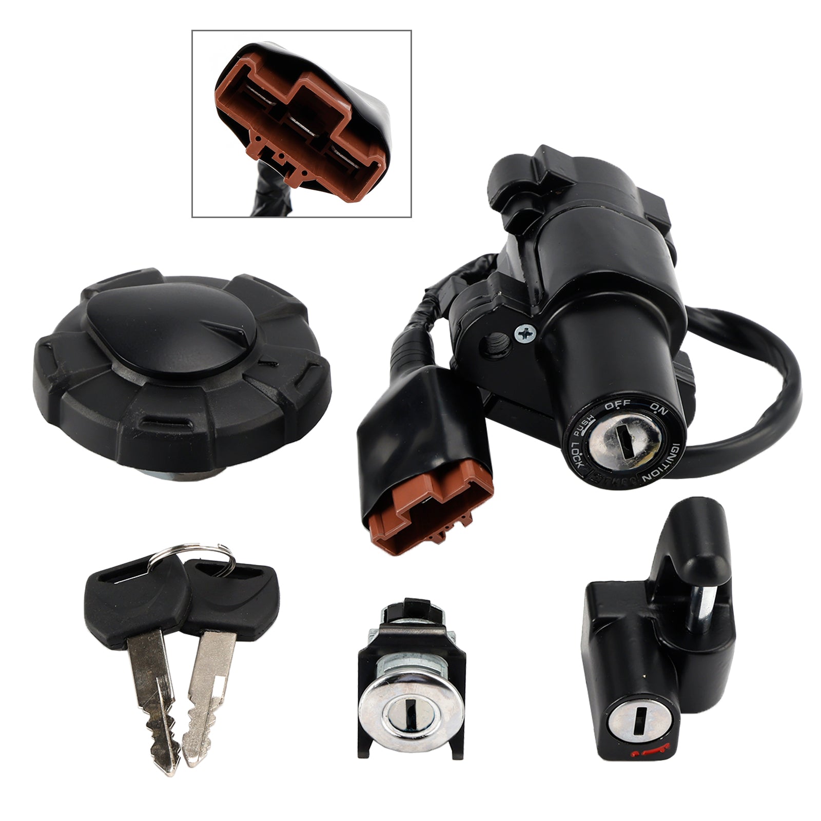 2021-2022 Honda CRF300LAAC IGNITION KEY SWITCH TANK SEAT HELMET LOCK SET 35010-K1T-A51