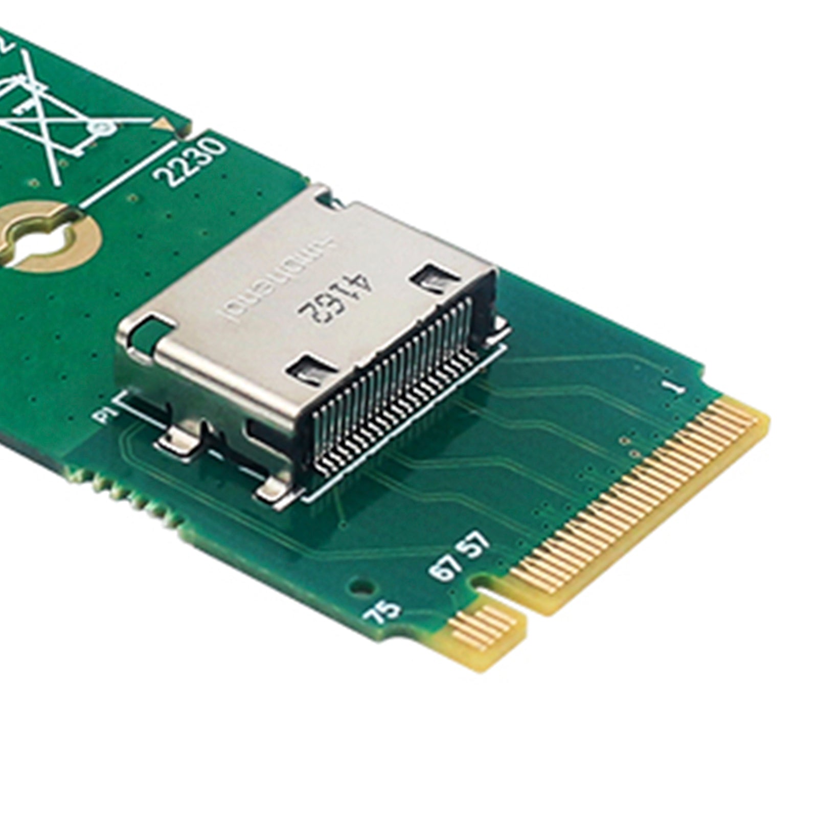 M.2 to OCuLink Adapter Board M.2 M KEY to OCULINK Interface Conversion Board