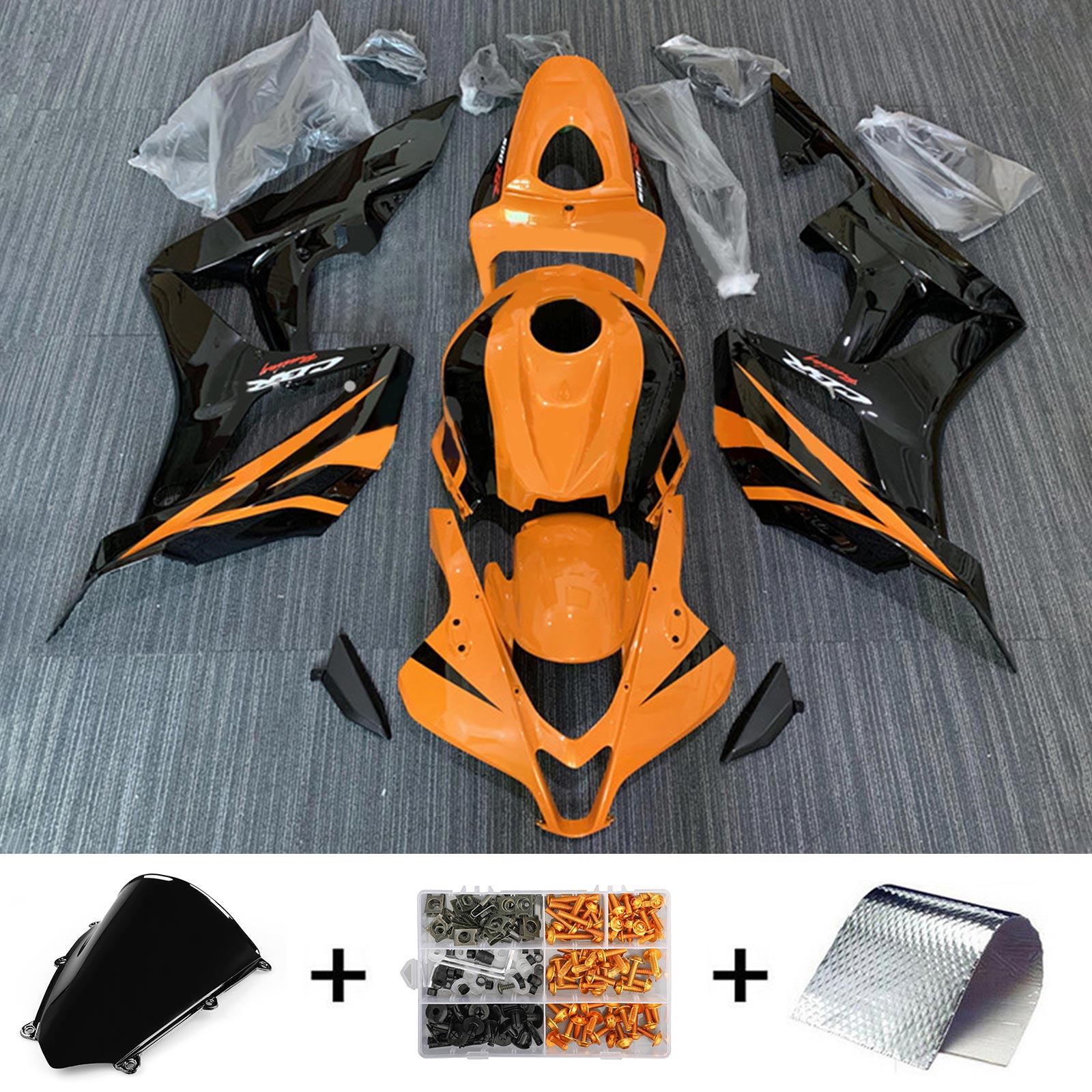 2007-2008 Honda CBR600RR F5 Fairing Kit Bodywork Plastic ABS