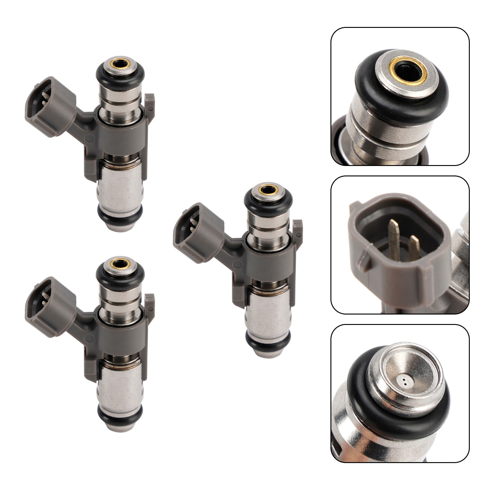 3PCS 49056-0038 Fuel Injector For Kawasaki Mule PRO FX FXR FXT KAF820 KAF820 EPS
