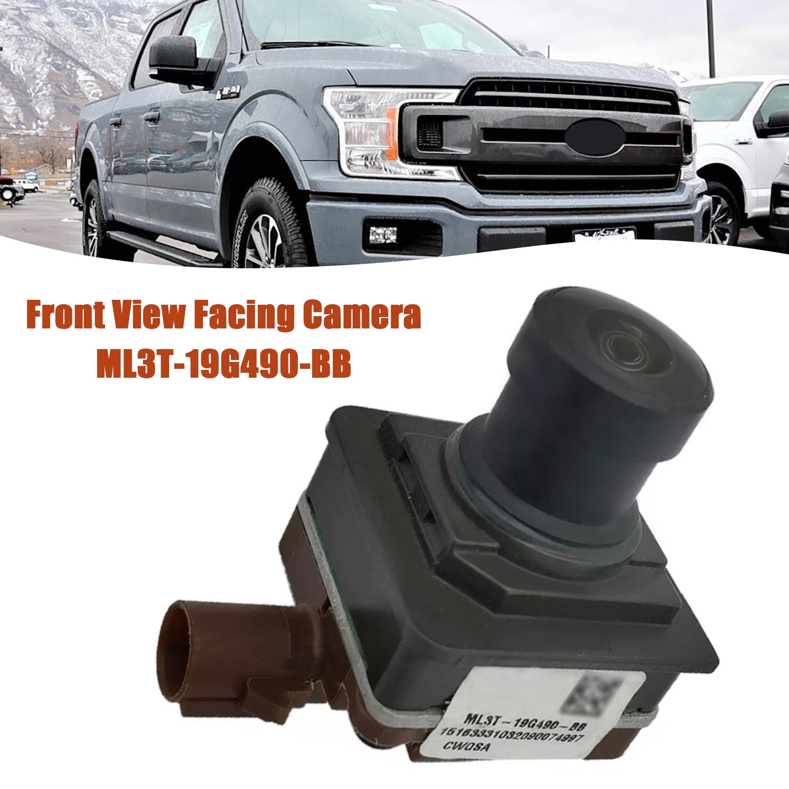 2021 2022 Ford F-150 Front View Backup Camera ML3T-19G490-BB ML3T-19G490-BC