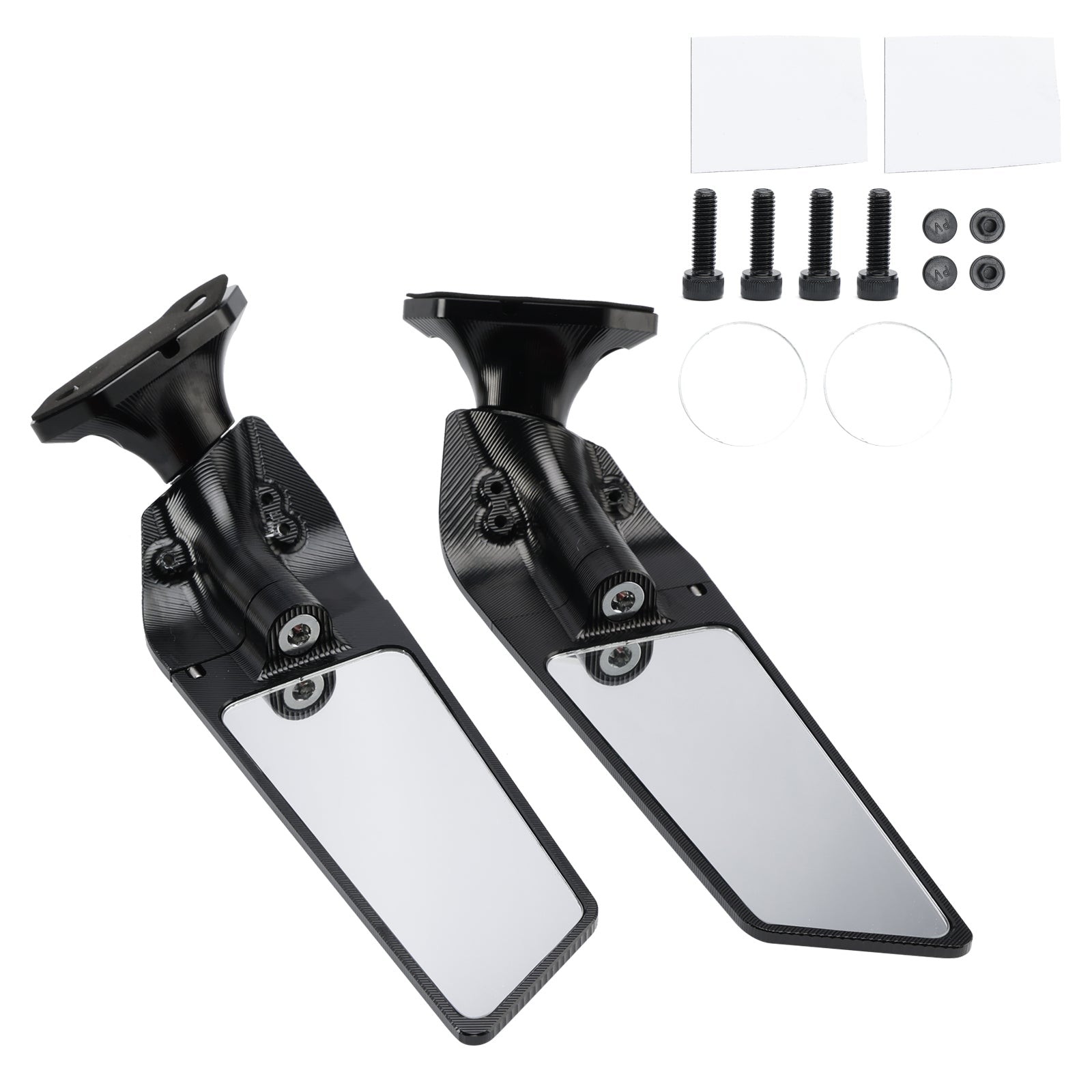 2019 2020 2021 Kawasaki Ninja 125 CNC Aluminum Winglet Mirror Wing Mirror Generic