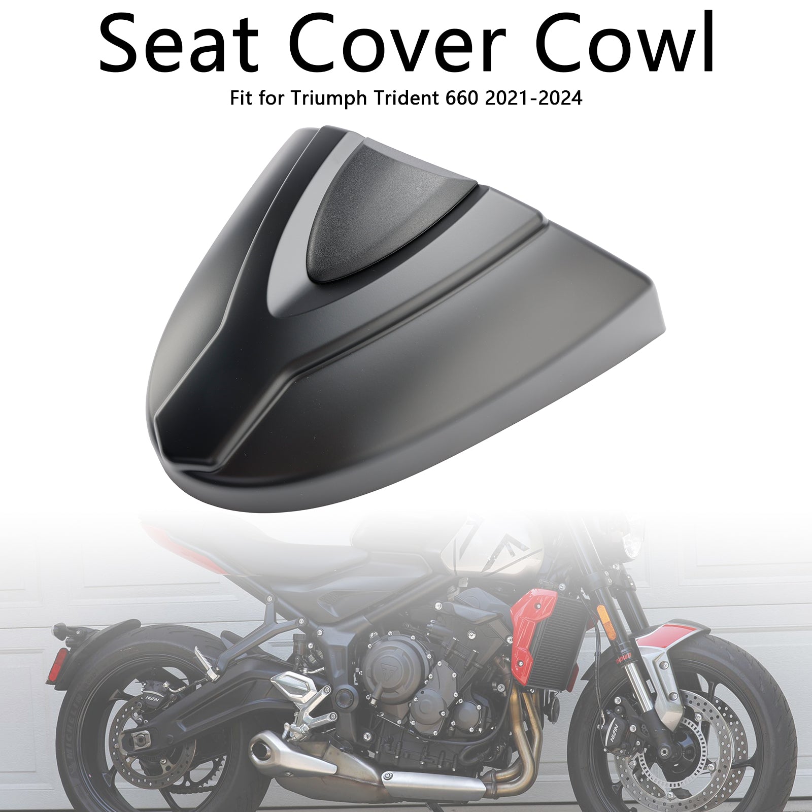 2021-2024 Trident 660 Tail Rear Seat Cover Fairing Cowl