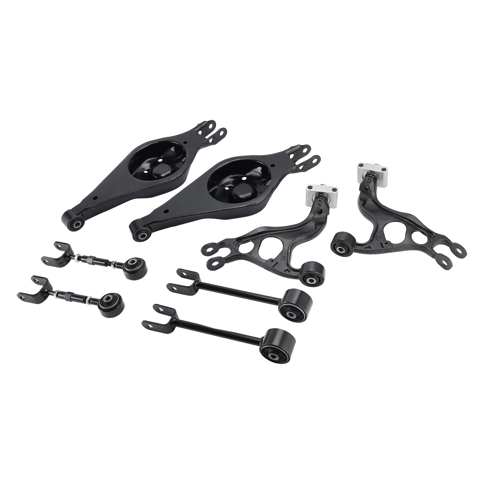 2013-2019 For Ford Police Interceptor Utility 8Pcs Rear Suspension Upper & Lower Control Arms 8A8Z5A649C