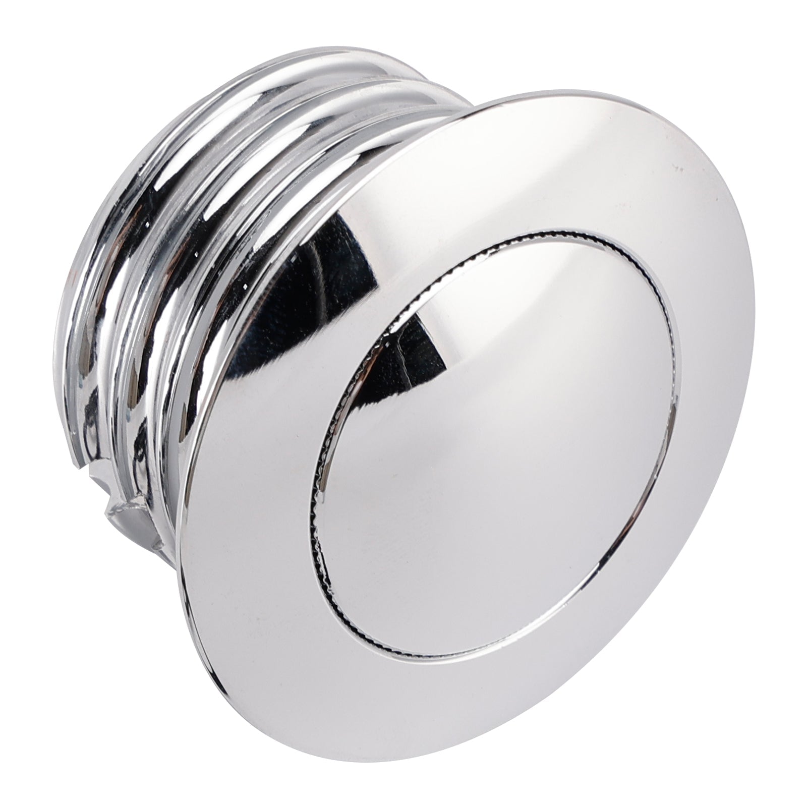 Chrome Billet Aluminum Pop Up Screw In Gas Cap For Sportster Softail Dyna 82-19