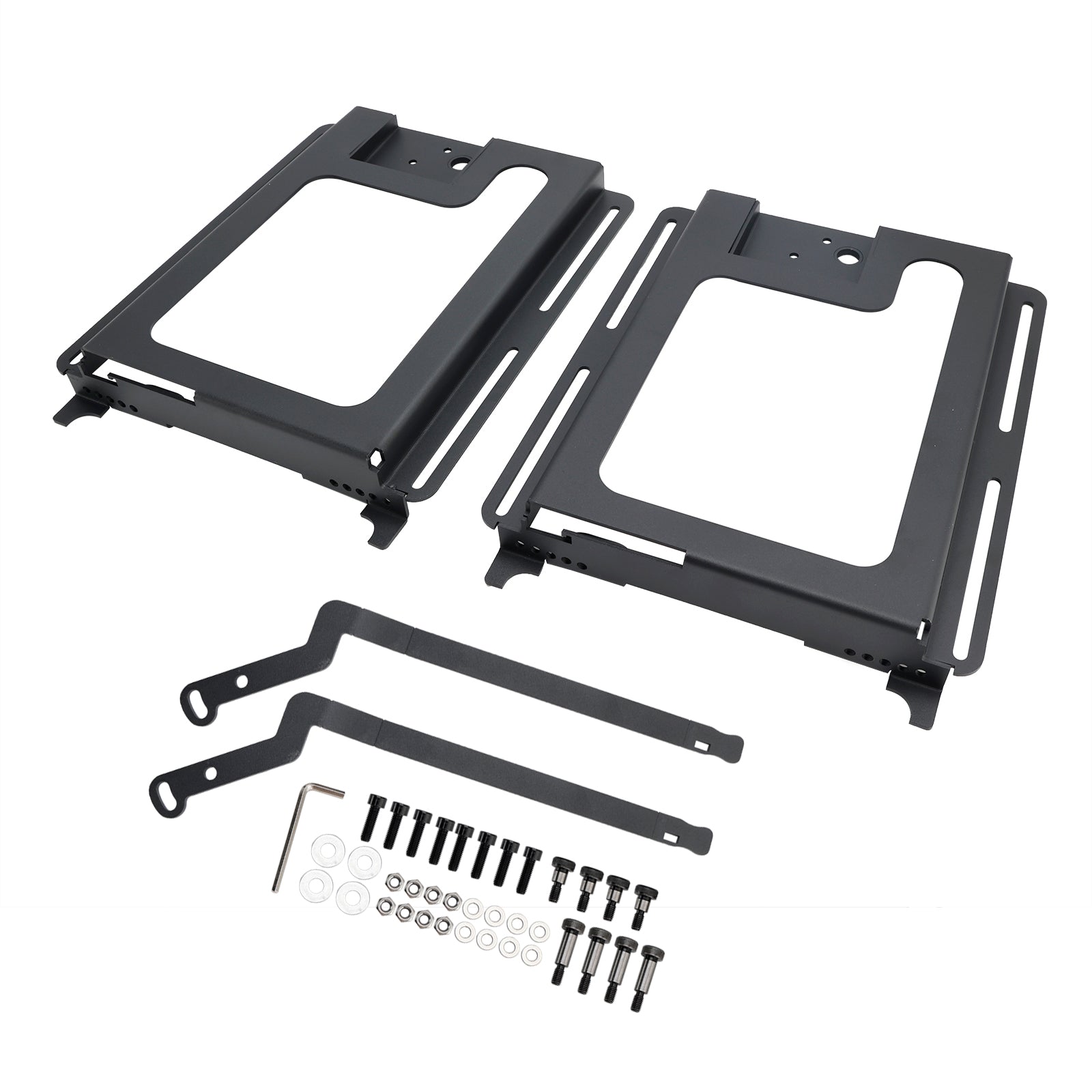 2X Lower Recline Seat Bases Set Fits For Polaris Rzr 800/900 1000 Xp Turbo Rs1