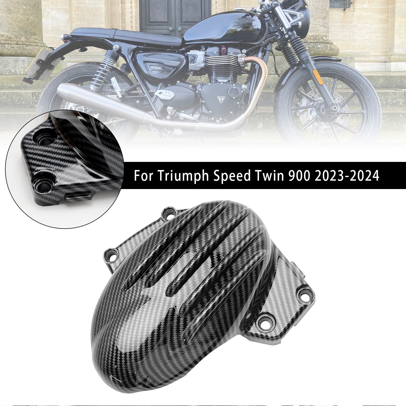 2023-2024 Speed Twin 900 Front Sprocket Chain Guard Fairing Cover