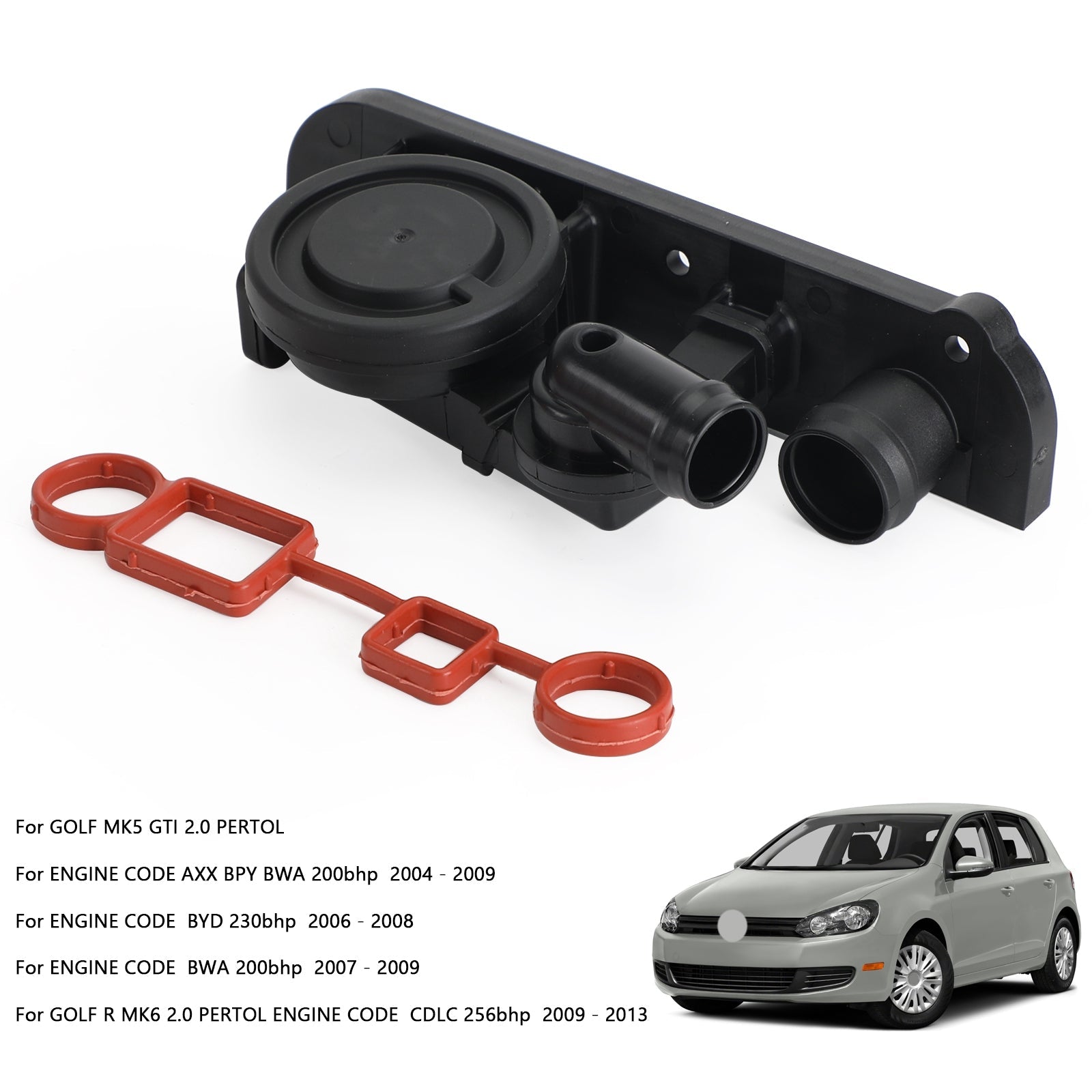 PCV Breather Valve PCV Valve TFSI 06F129101 For VW Golf Mk5 2.0 GTI Mk6