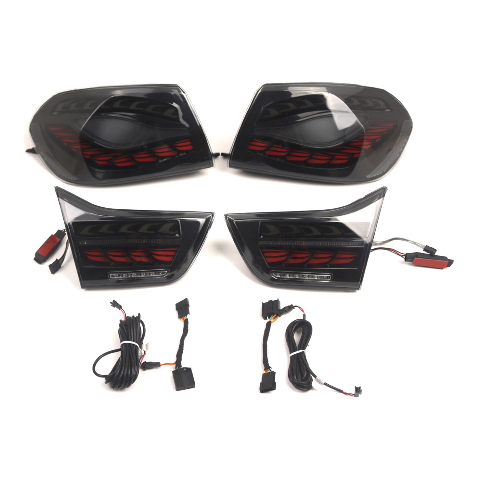 2014-2020 BMW F36 (Gran Coupe/Convertible) L&R Smoked LED Tail Lights Rear Lamp Assembly 63217296100 63217296099