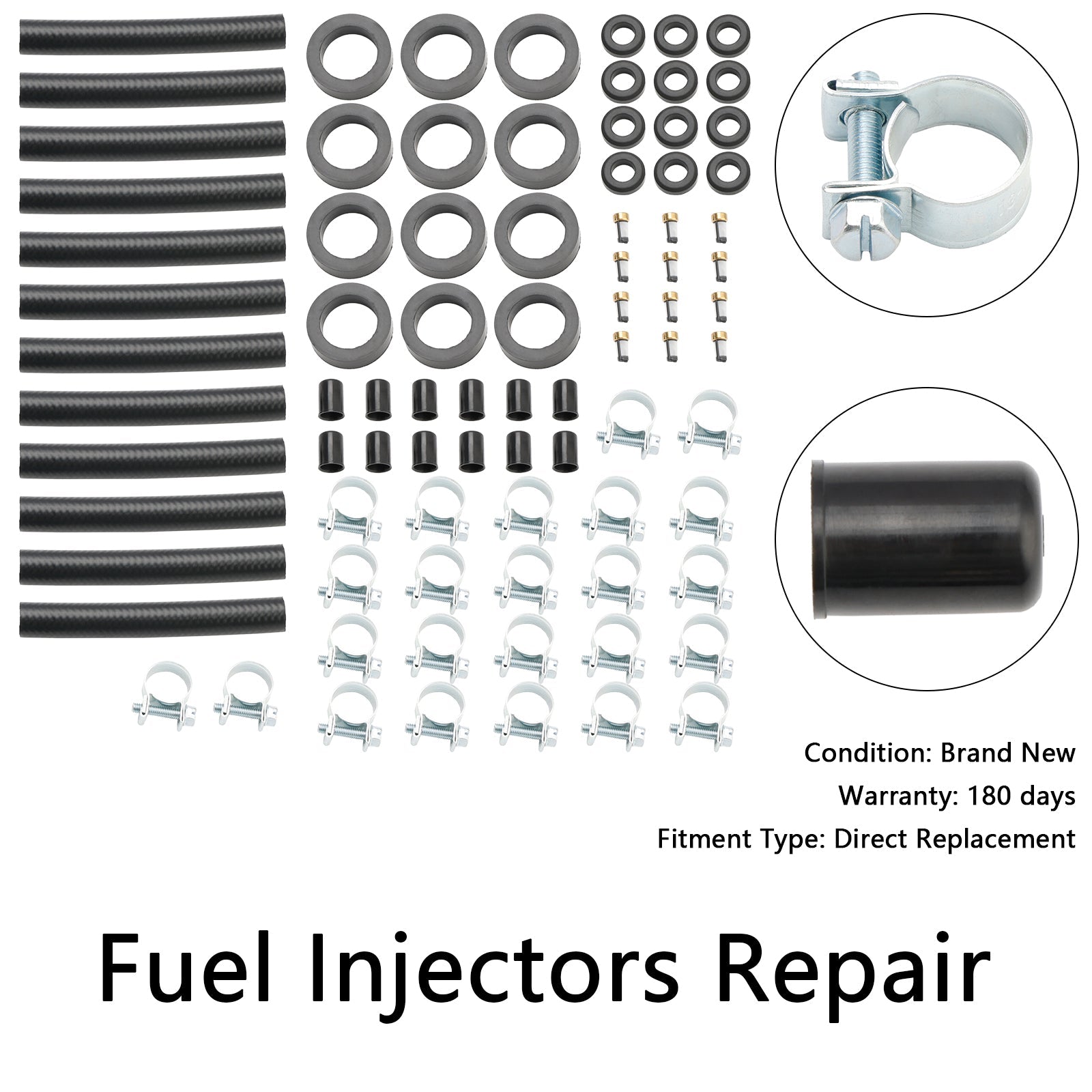 1970-1987 Jaguar XJ6 12PCS Fuel Injector Repair Kit