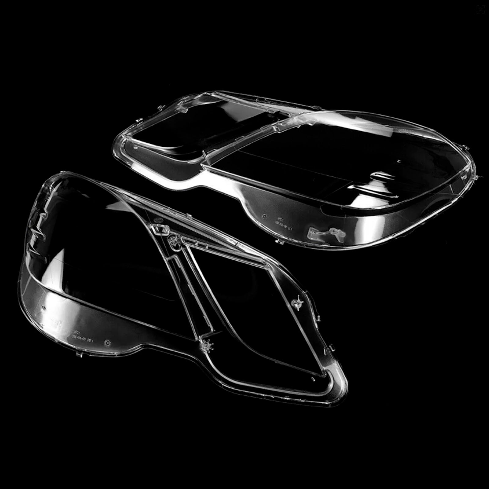2009-2014 Mercedes Benz E-Class W212 2PCS Front Headlight Glass Clear Cover A2128209661