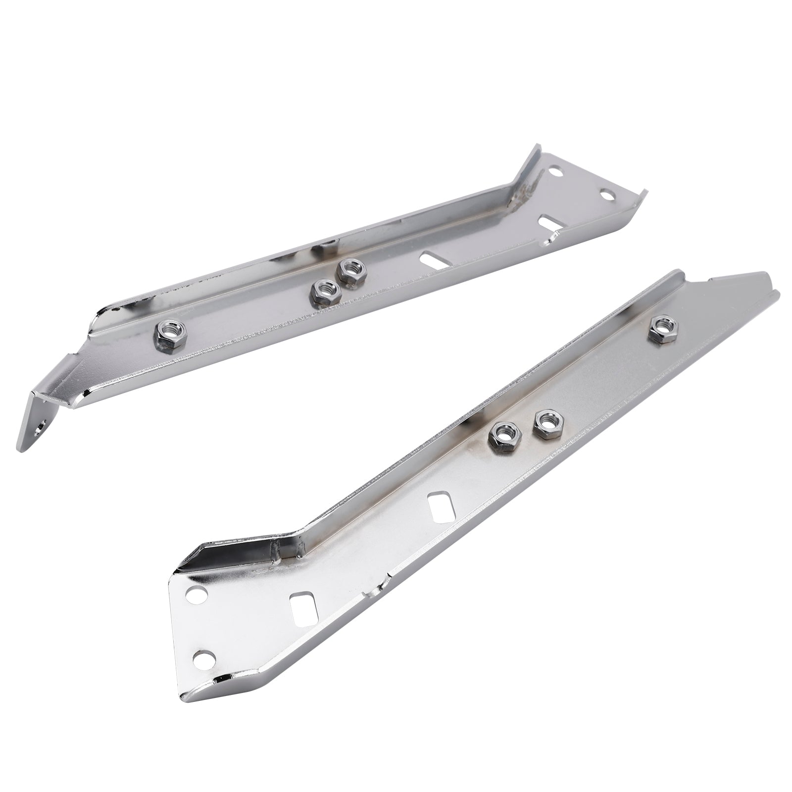 Pair Saddlebag Rail Support Holder 90718-79C For Touring Road Glide Flt 85-08