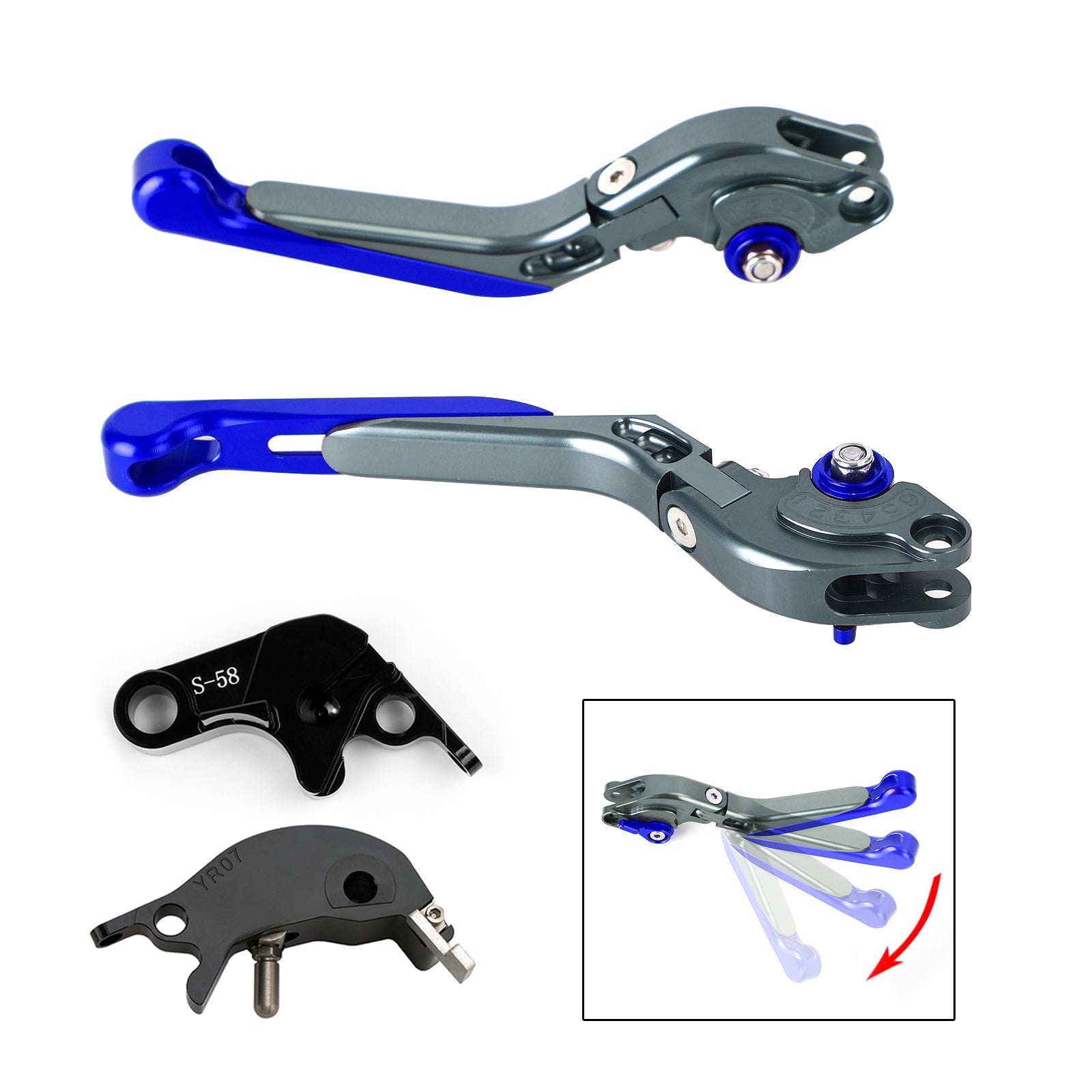 2022-2023 YAMAHA YZF R7 MT-10/SP FZ-10/SP Adjustable Clutch Brake Lever