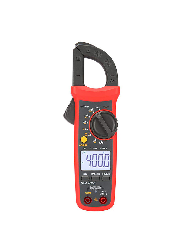 UT202+ Portable Multimeter Automatic Range True RMS Clamp Meter With LCD Display
