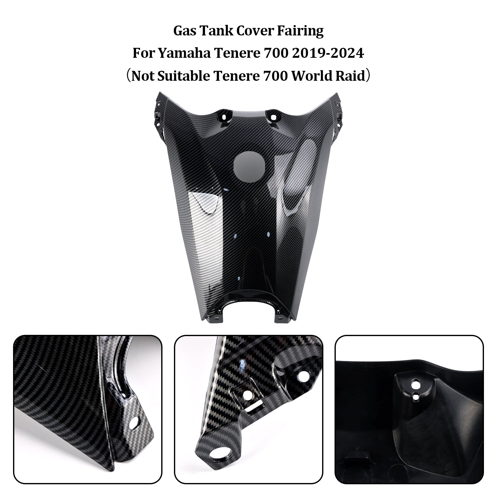 2019-2024 Yamaha Tenere 700 Gas Tank Cover Guard Fairing Protector