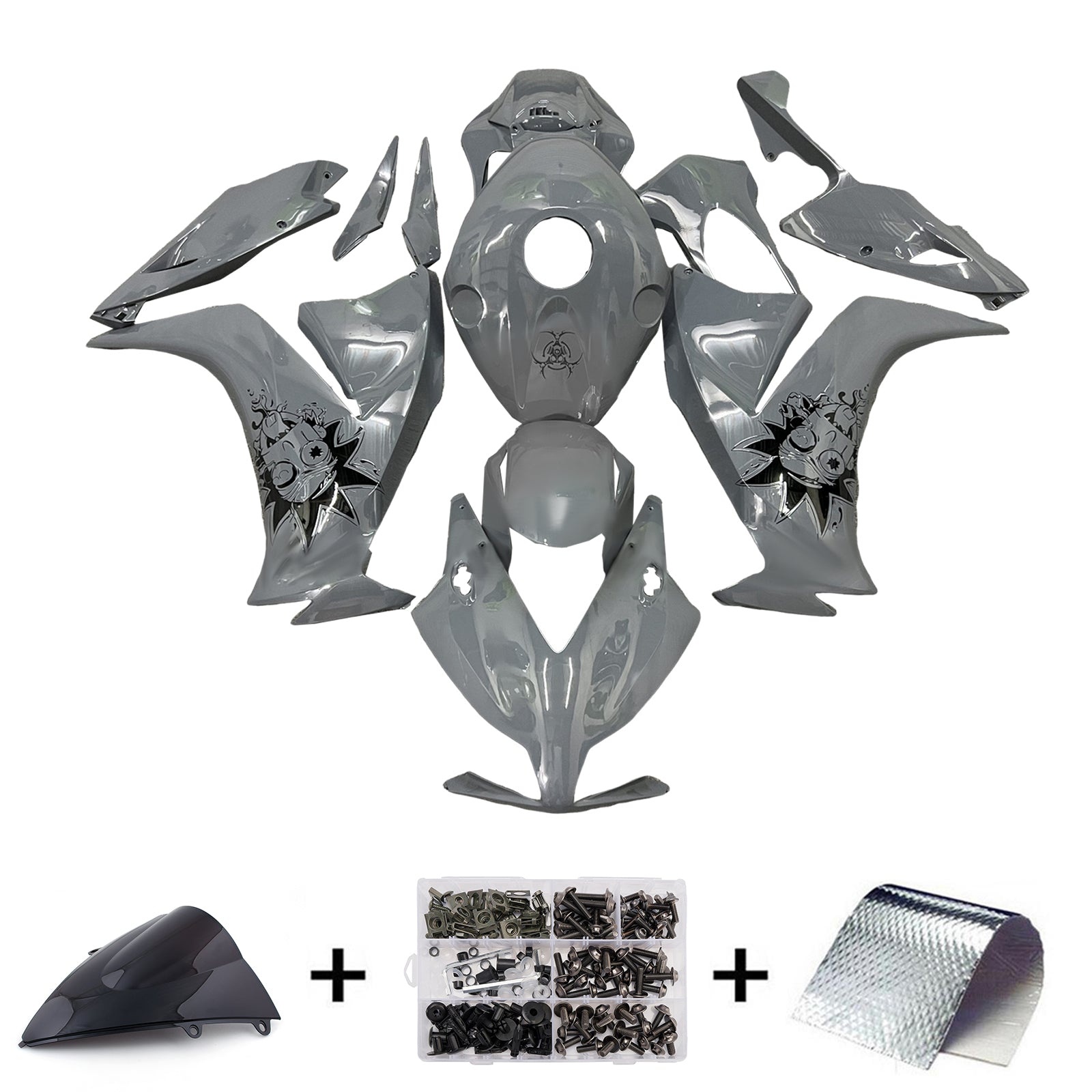 2012-2016 Honda CBR1000RR Injection Fairing Kit Bodywork Plastic ABS