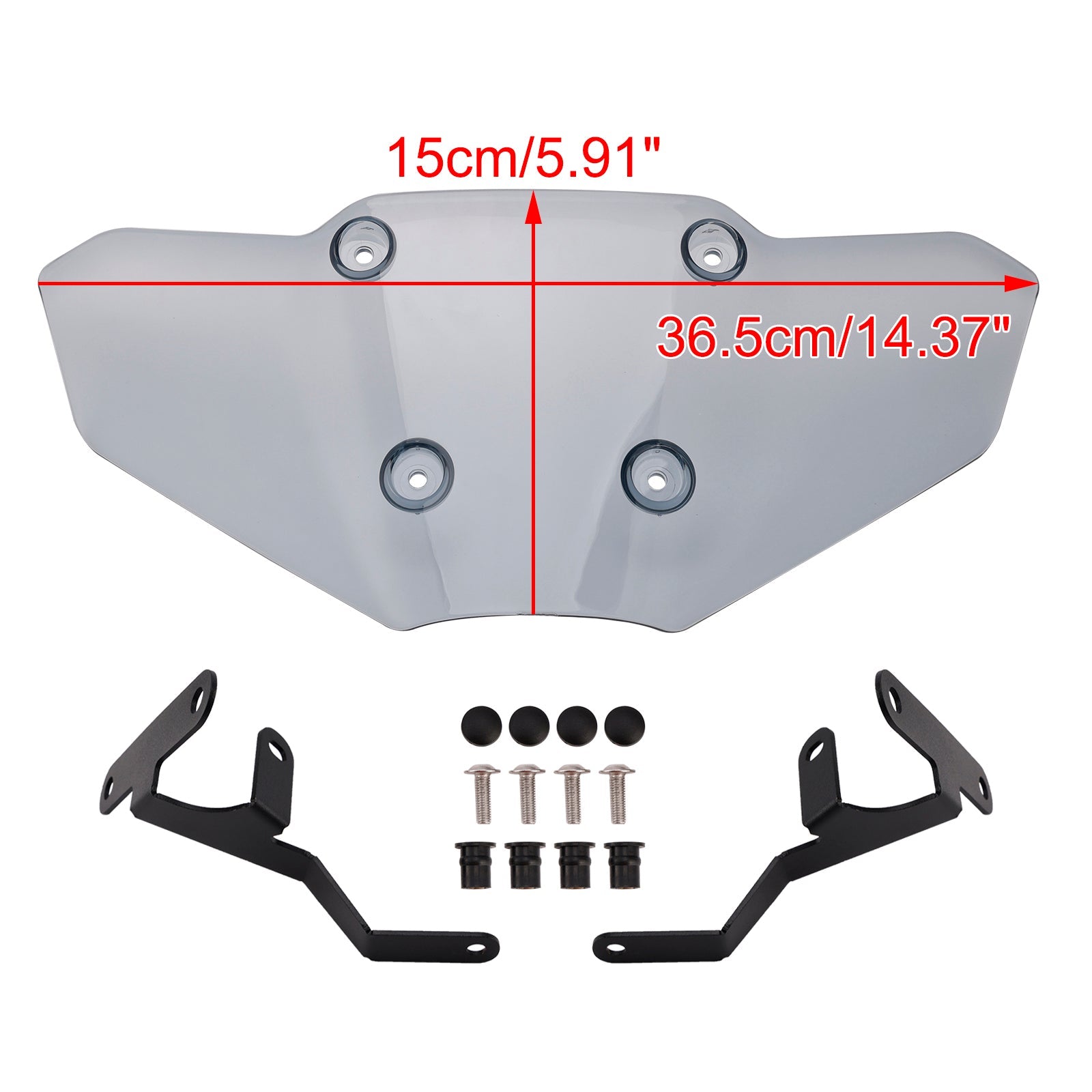 Motorcycle Windshield WindScreen Fairing fit for Yamaha MT-07 2025-2026