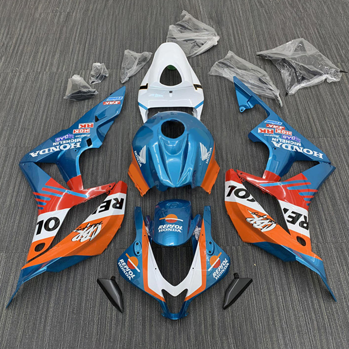 2007-2008 Honda CBR600RR F5 Fairing Kit Bodywork Plastic ABS