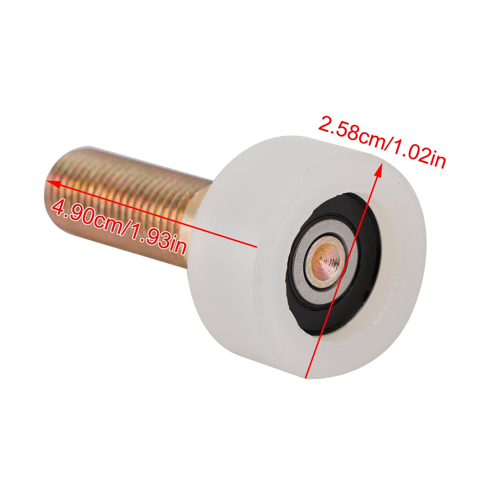 4Pcs Cab Door Roller AT319018 Fits For John Deere Skid Steer 240 250 260 270
