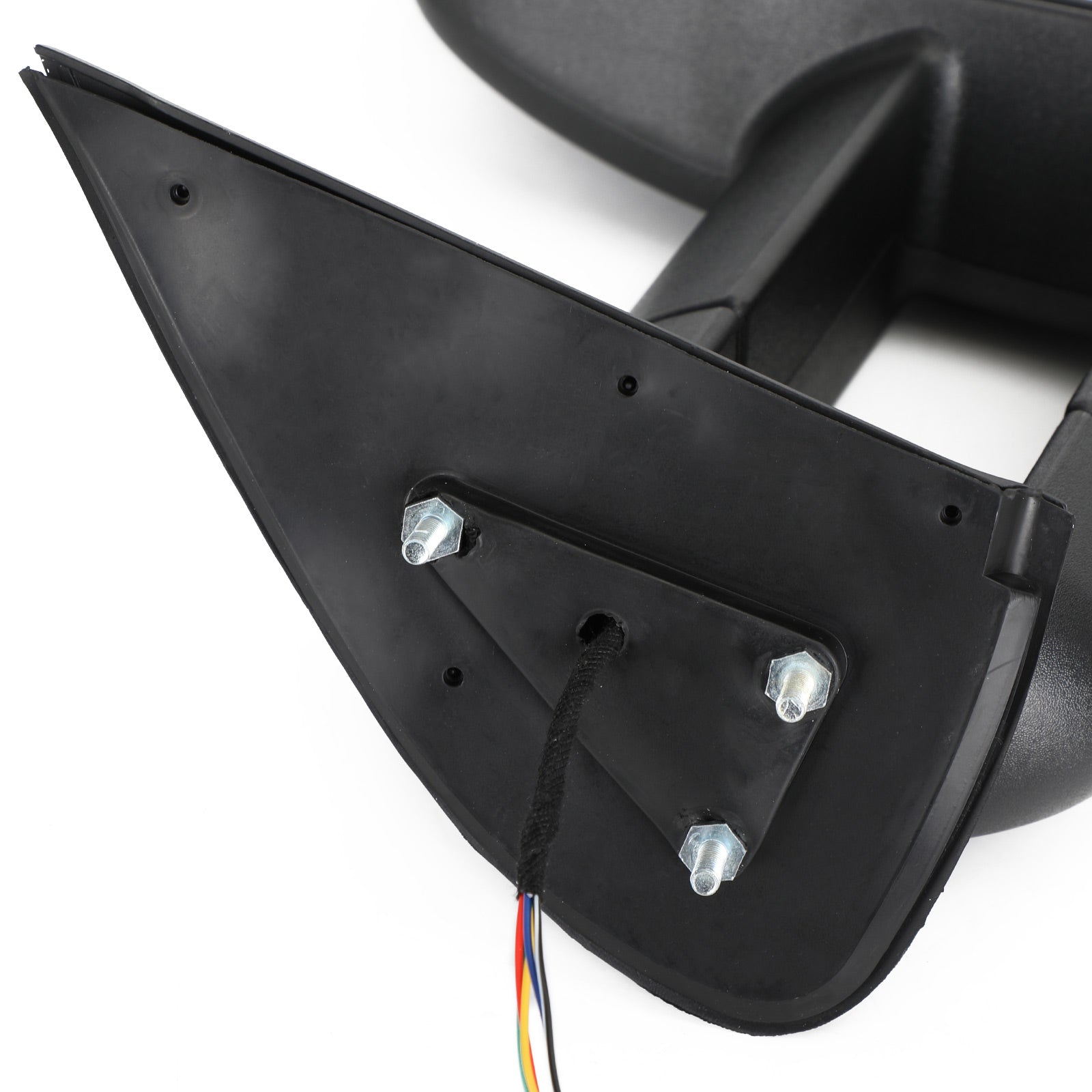 2005-2011 Toyota Hilux Pair of Electric Extendable Towing Mirrors Black