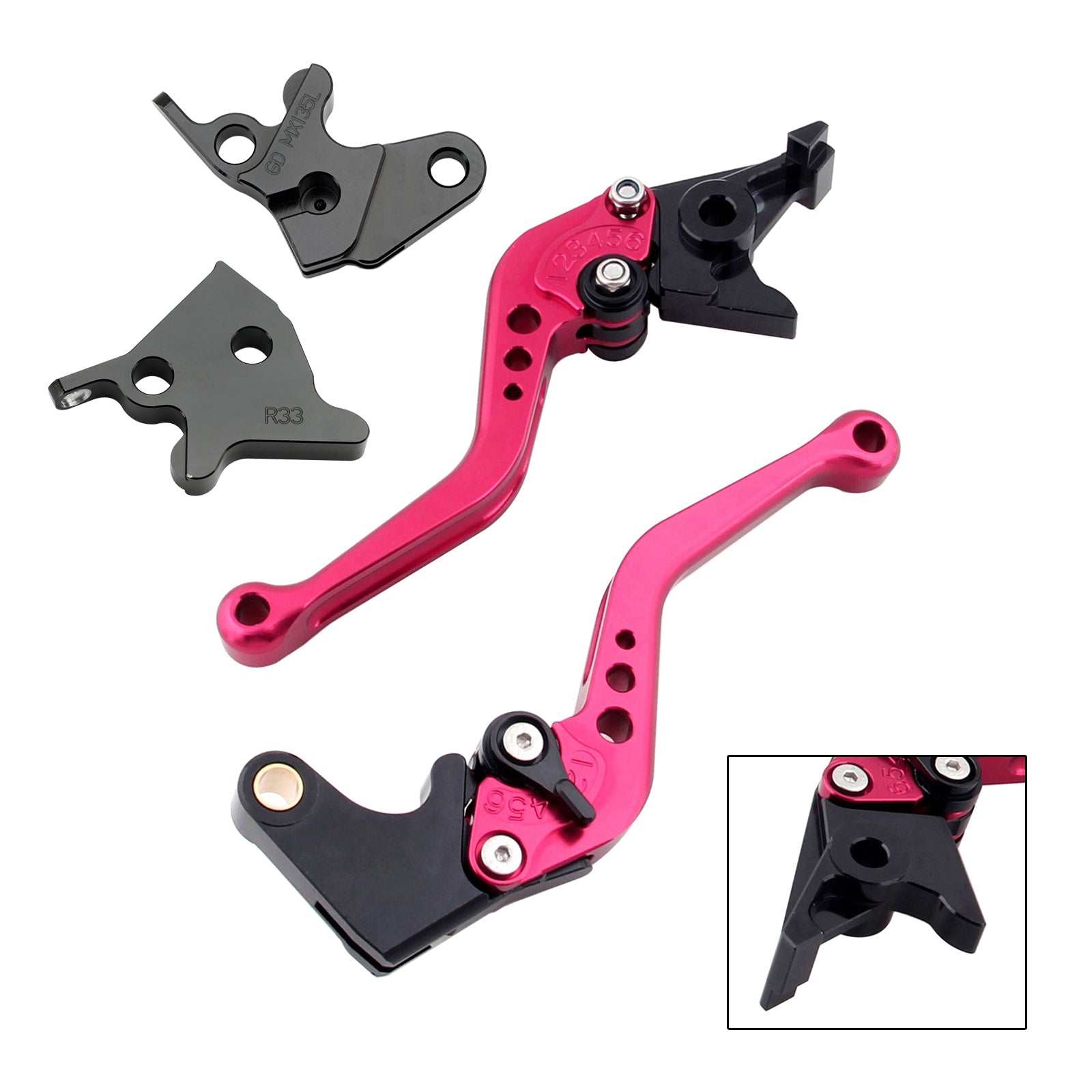 2005-2014 YAMAHA YBR125 NEW Short Clutch Brake Lever