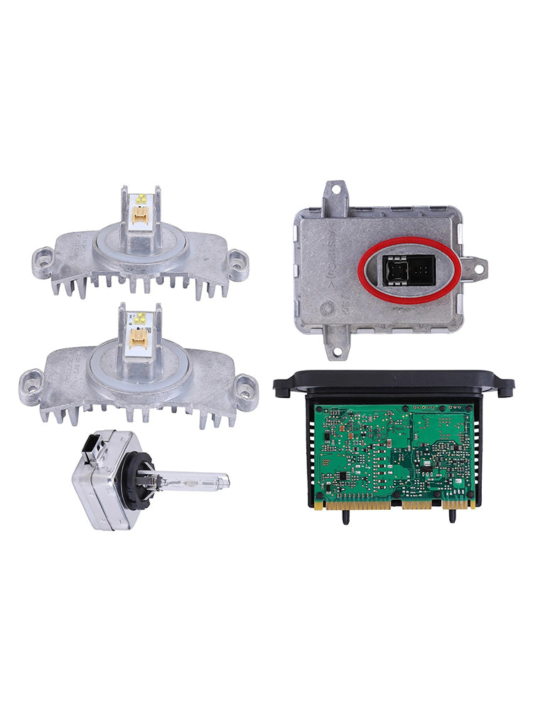 2014-2015 BMW 328d xDrive Adaptive Xenon Ballast Control Module Kit 63117398766 63117311243