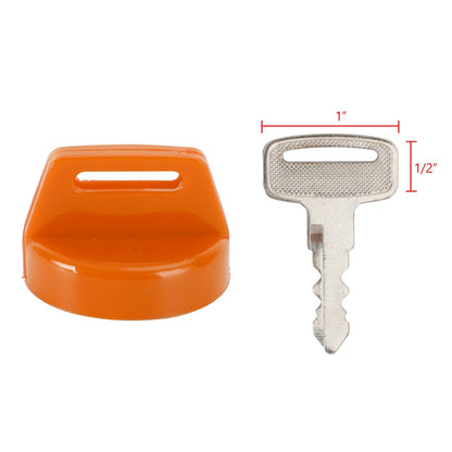 5x Ignition Key Cover 5433534 For Polaris Switchback 800 Rush 600 Pro RMK Orange Generic