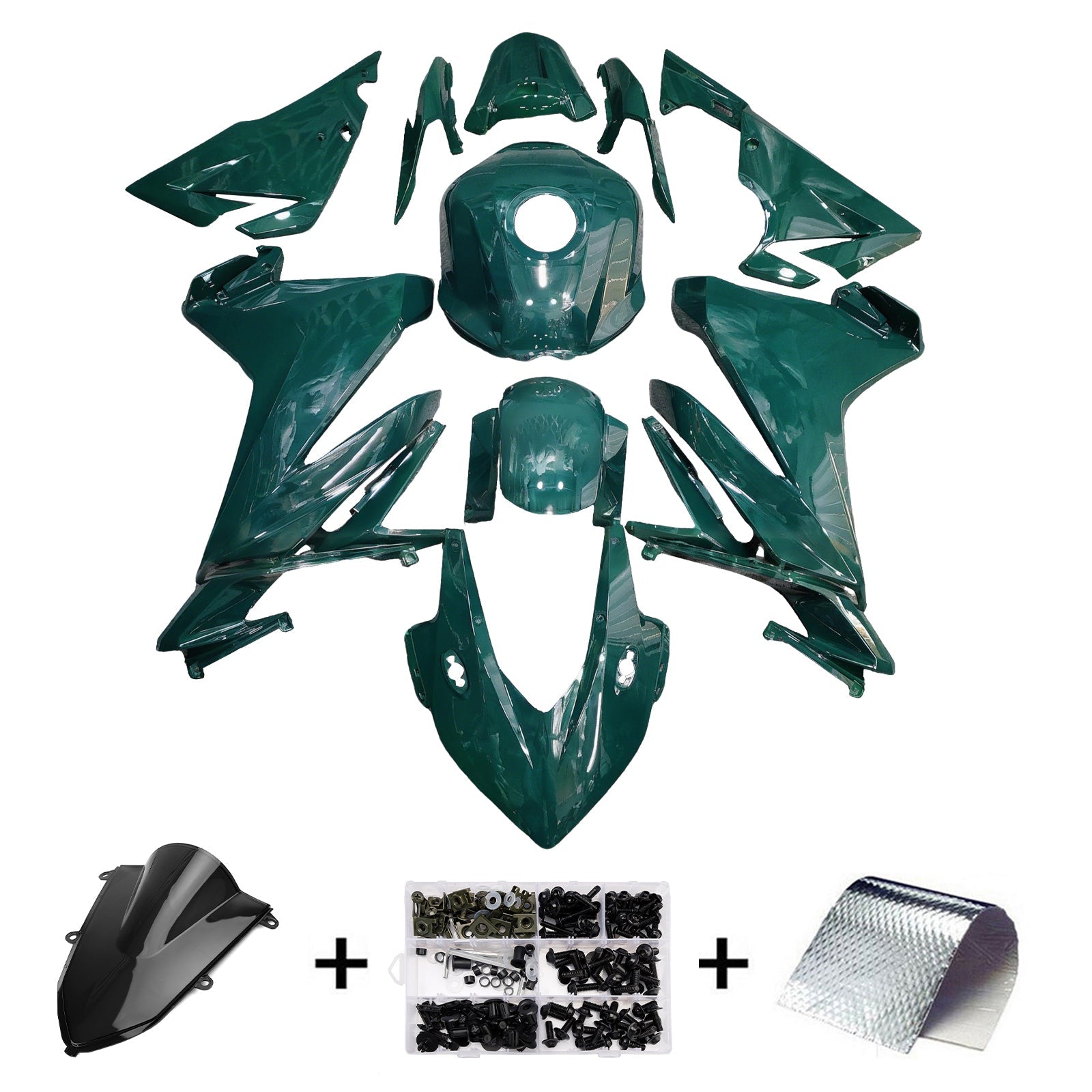 Injection Fairing Kit Bodywork Plastic ABS For Honda CBR500R 2019-2021