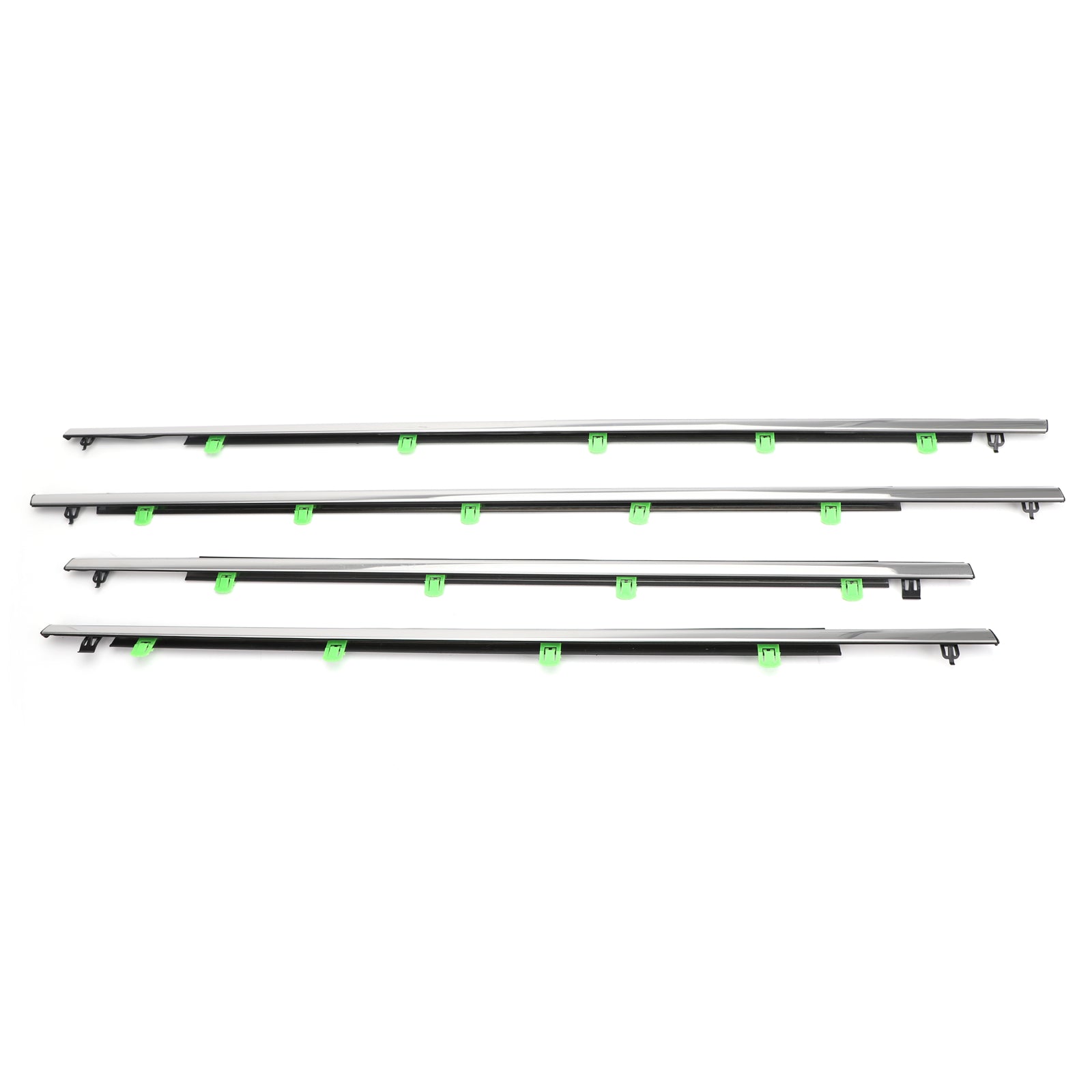 2007-2011 Honda CR-V CRV 4x Car Window Moulding Trim Weatherstrips Seal 72950-SWA-A01