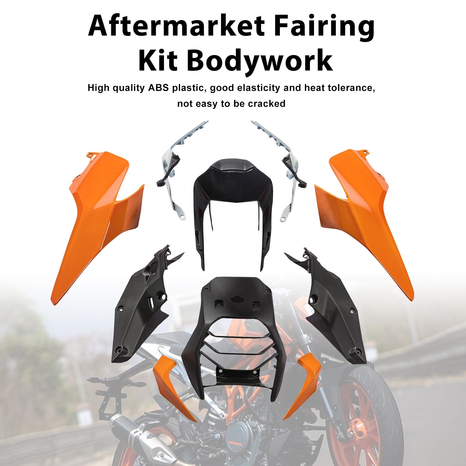 Injection Bodywork Fairing Kit for 390 DUKE 2017-2023