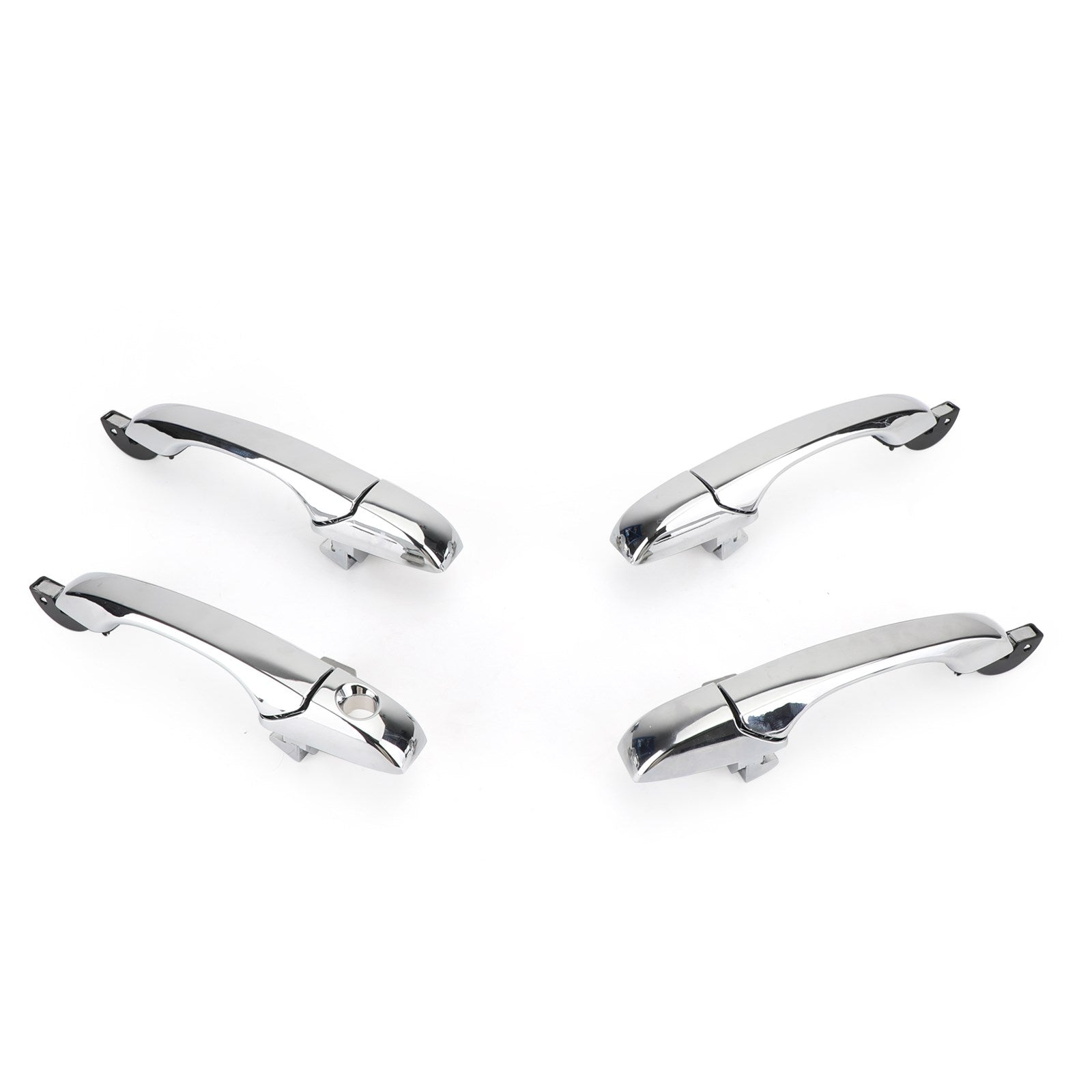 2005-2010 Chrysler 300 / 300C 4x Exterior Door Handle 4589009AH Chrome Generic
