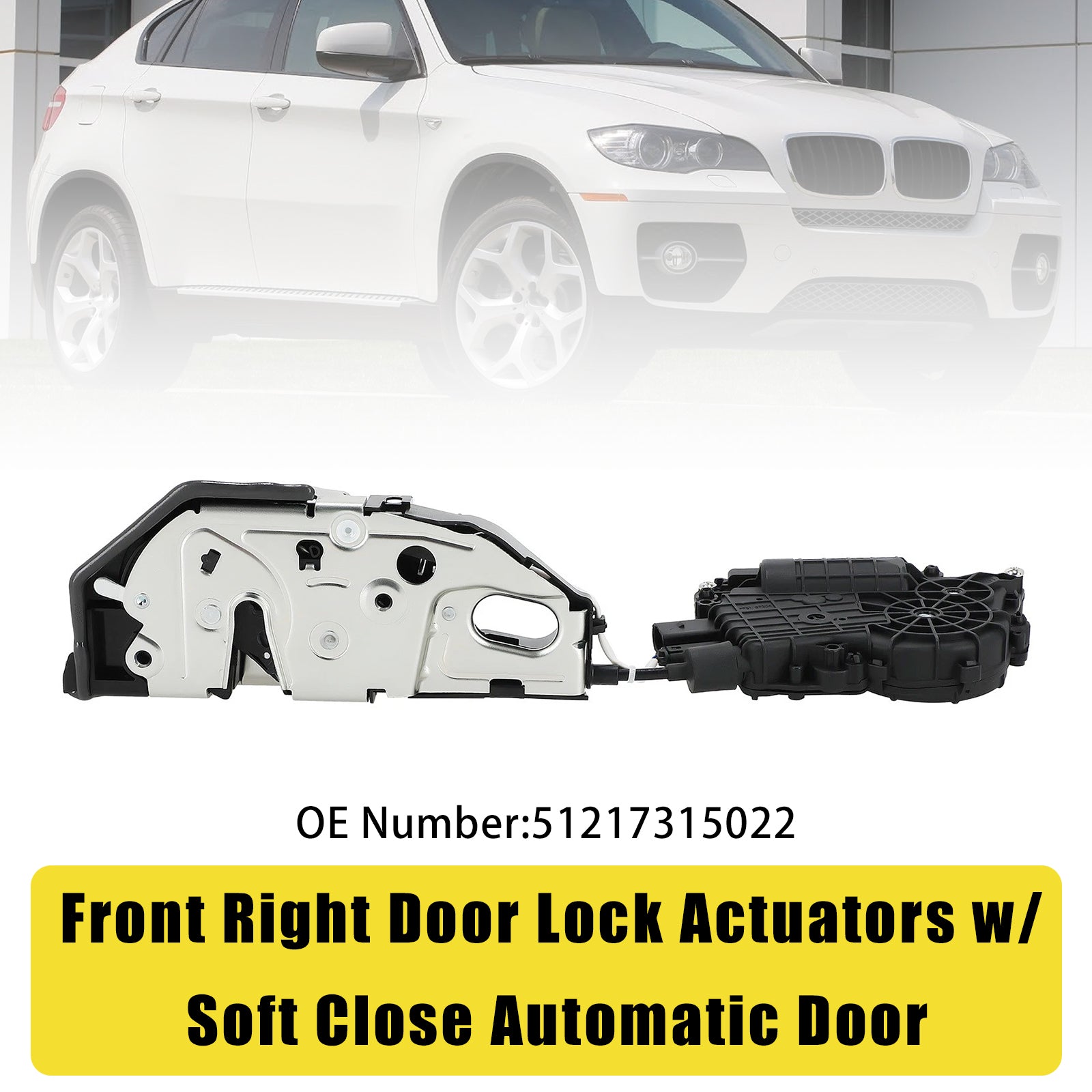 Front Right Door Lock Actuators 51217315022 for BMW X5 E70 07-12 X6 E71 08-14